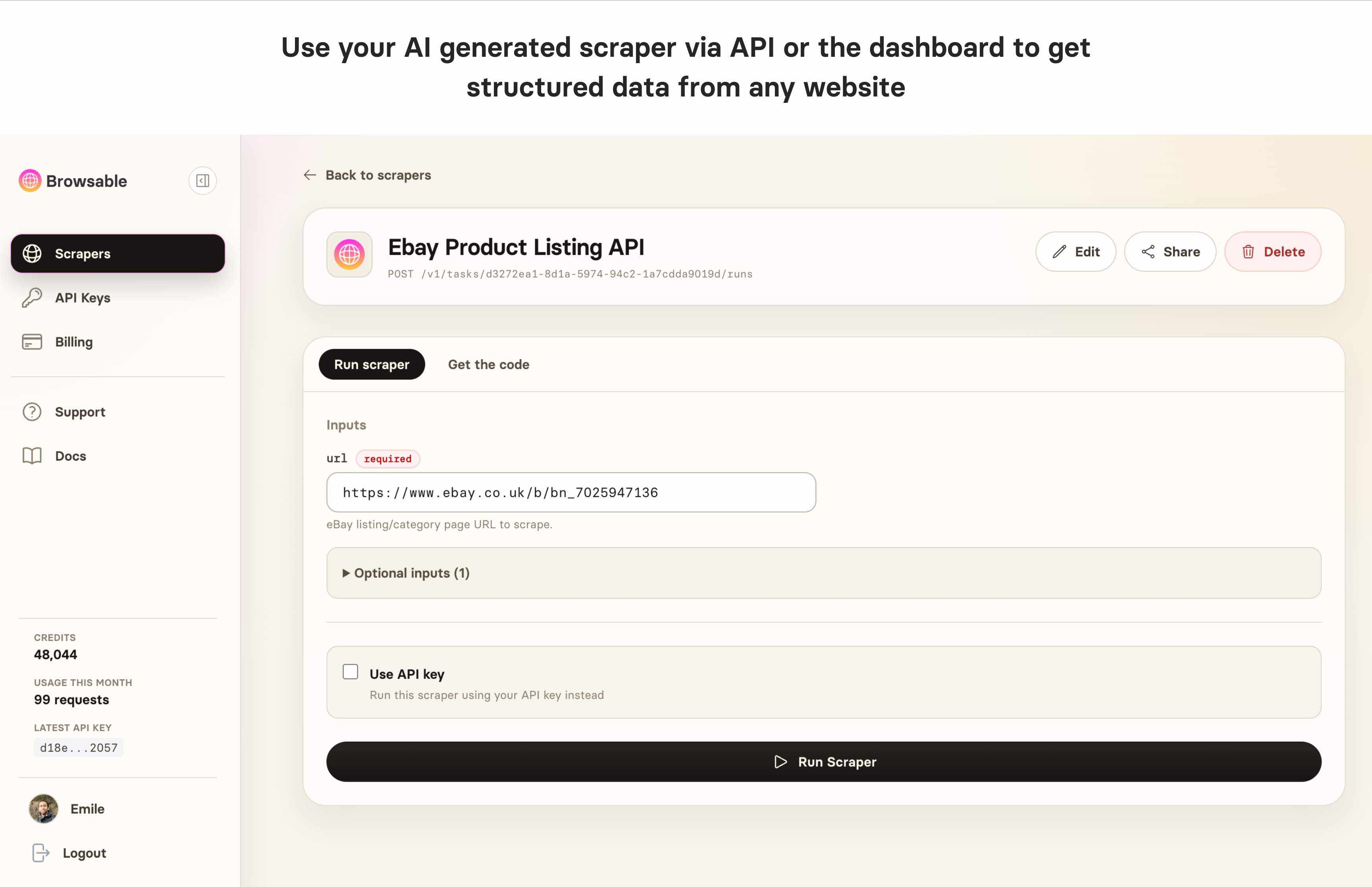 Browsable screenshot 2
