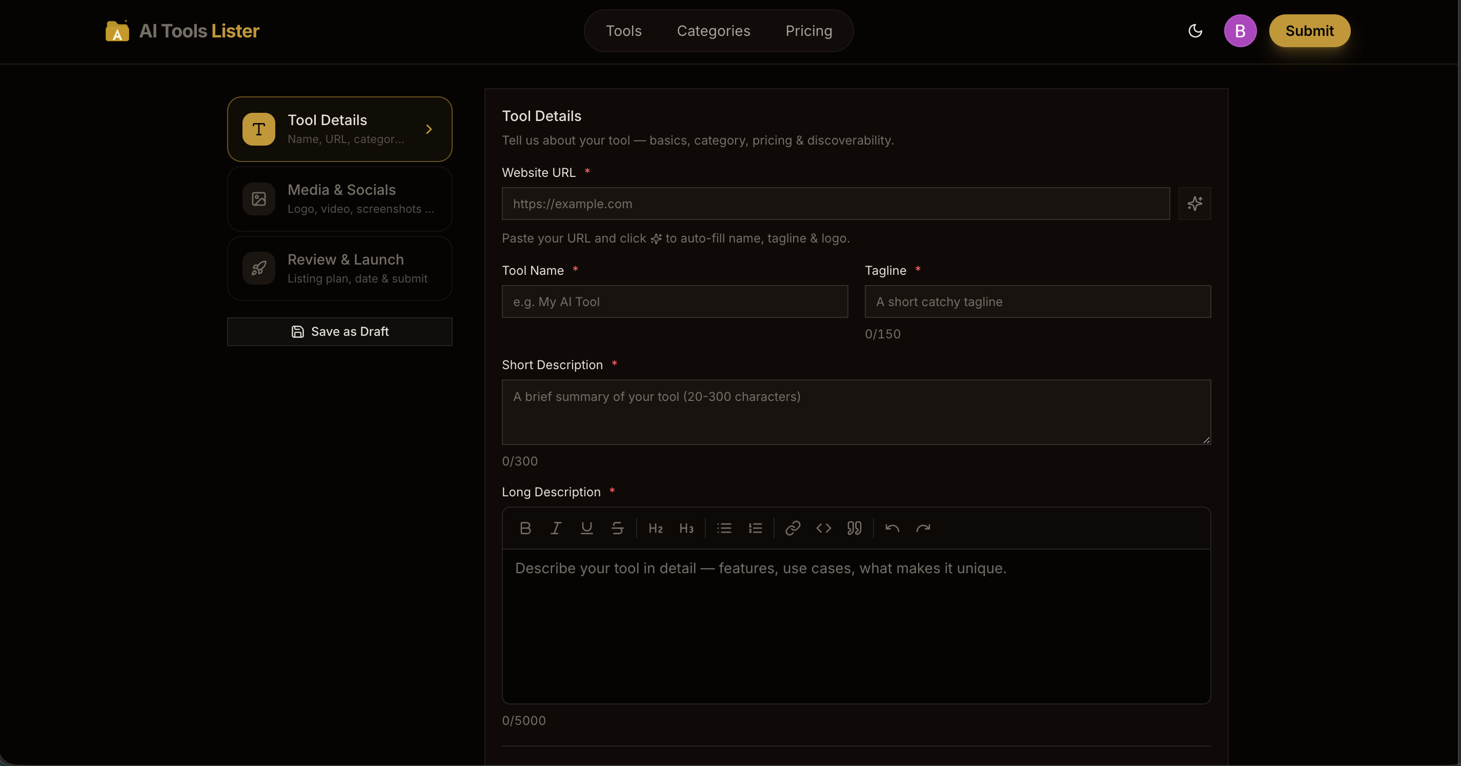 AI Tools Lister screenshot 3
