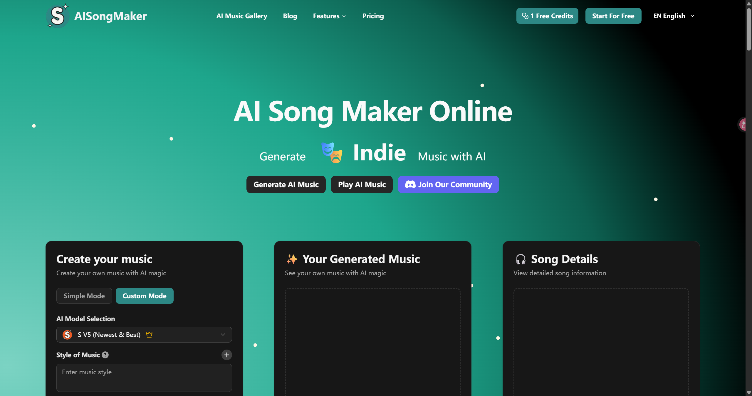 AISongMaker screenshot 1