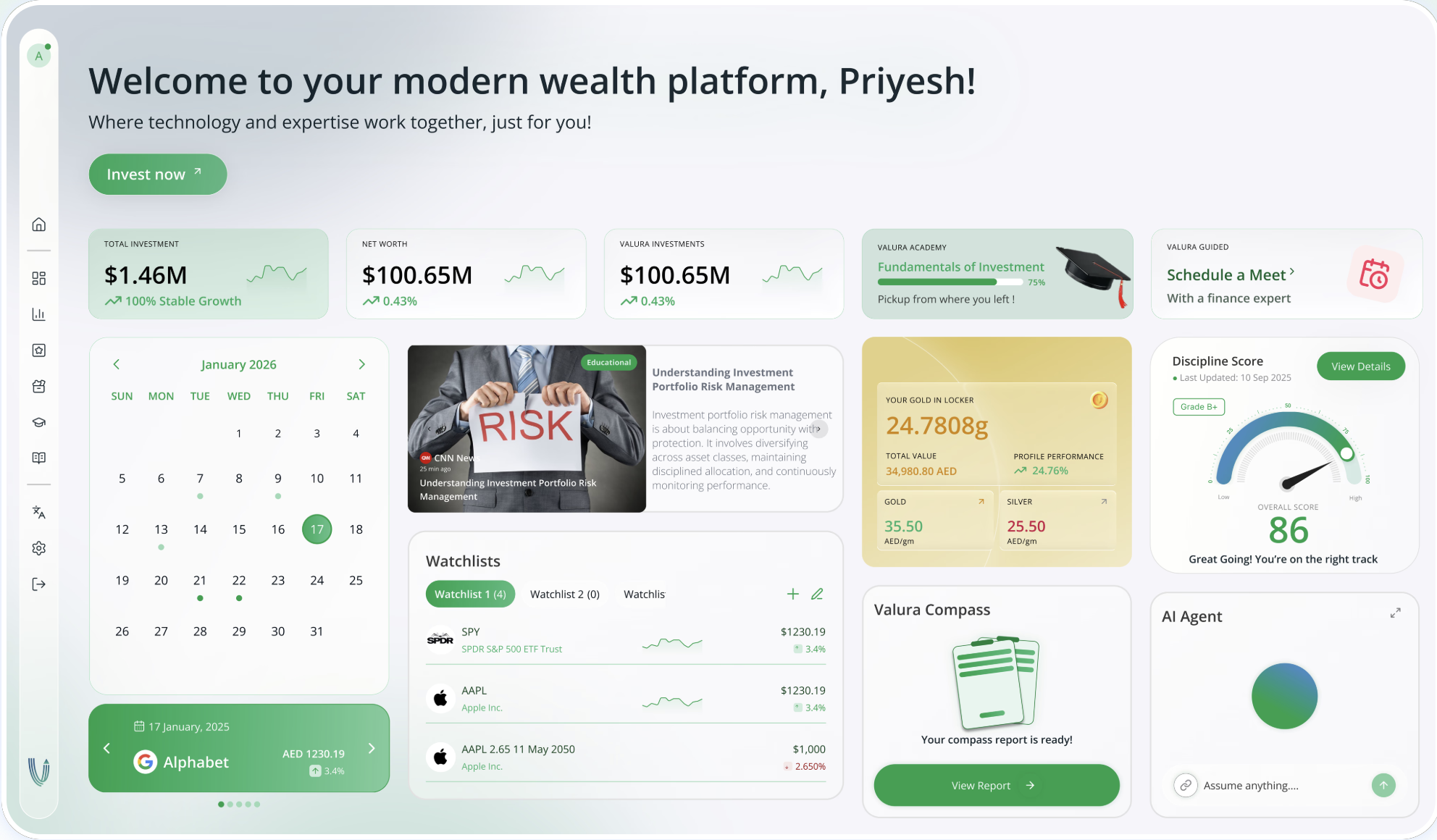 Valura.Ai screenshot 1