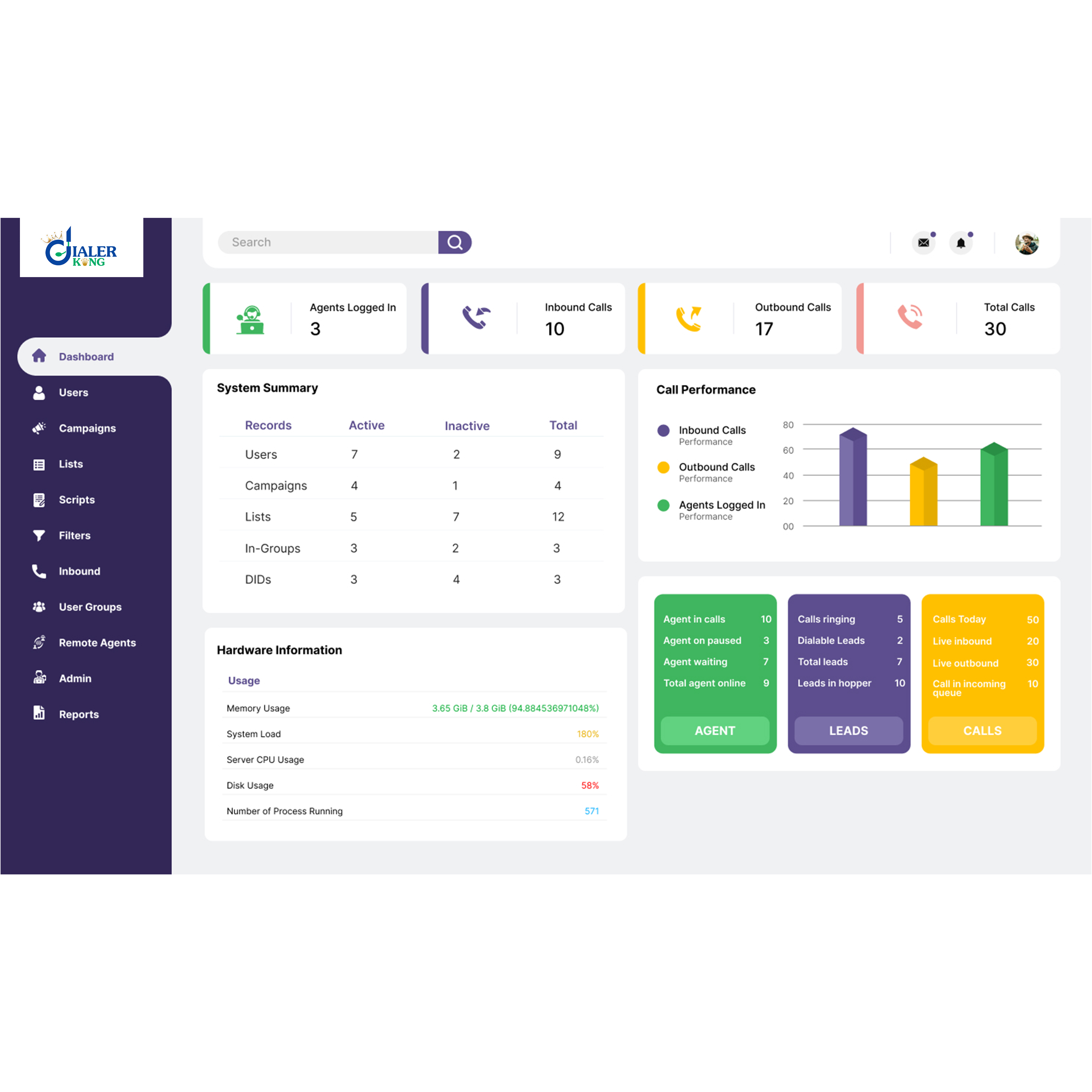 Custom Contact Center Dialer Solution screenshot 5