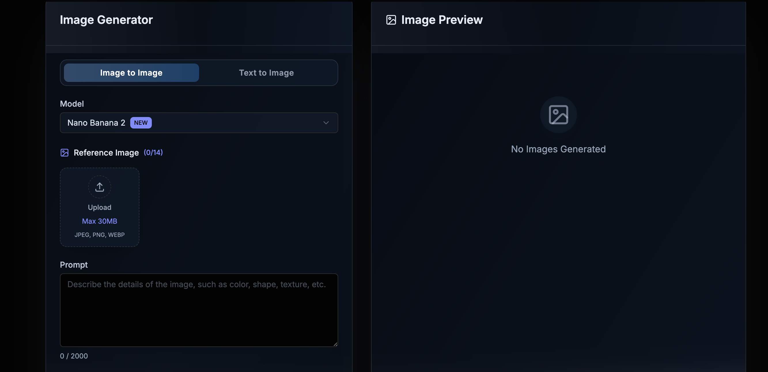 NanoBanana 2 screenshot 1