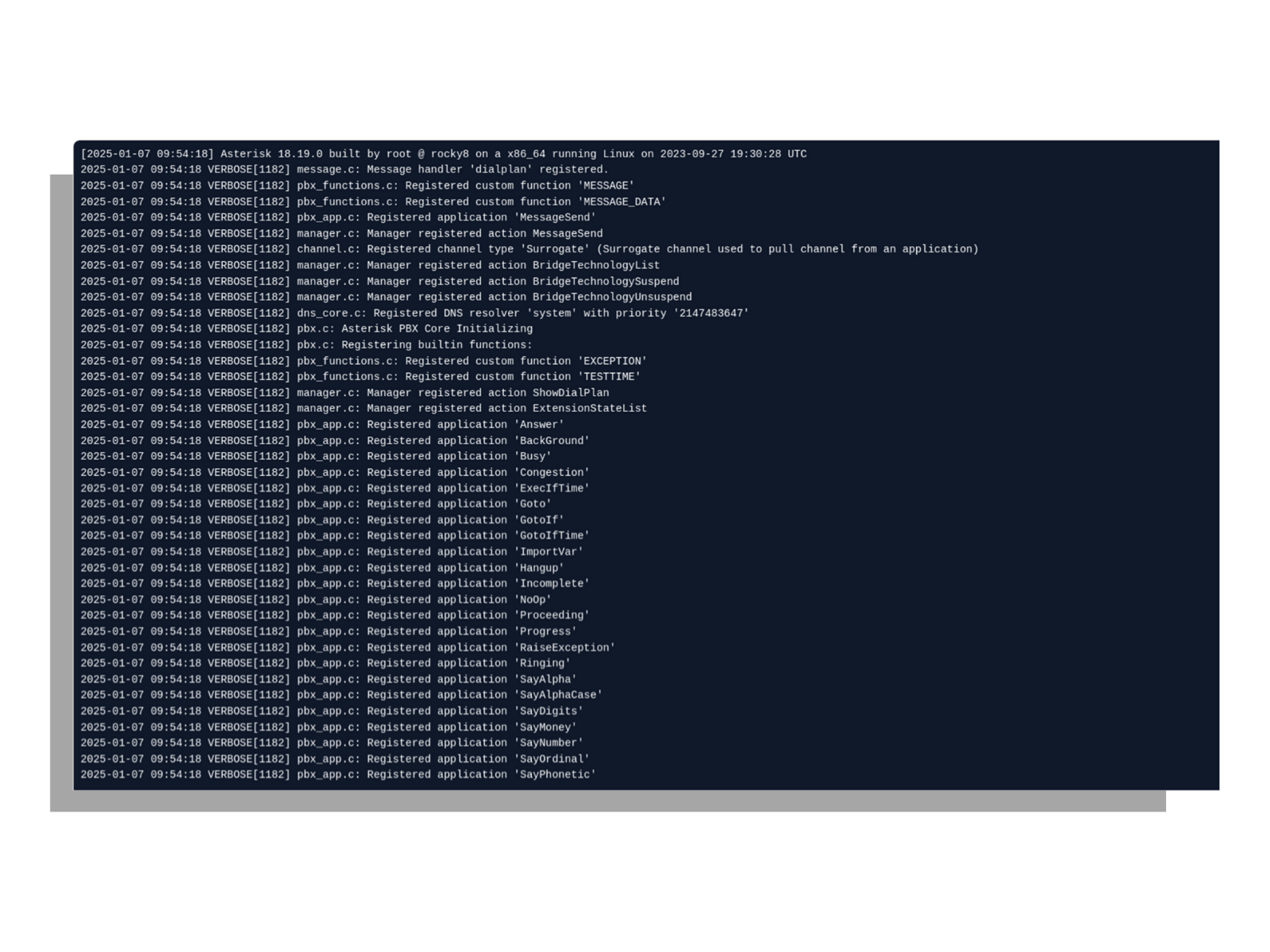 Asterisk Development screenshot 1