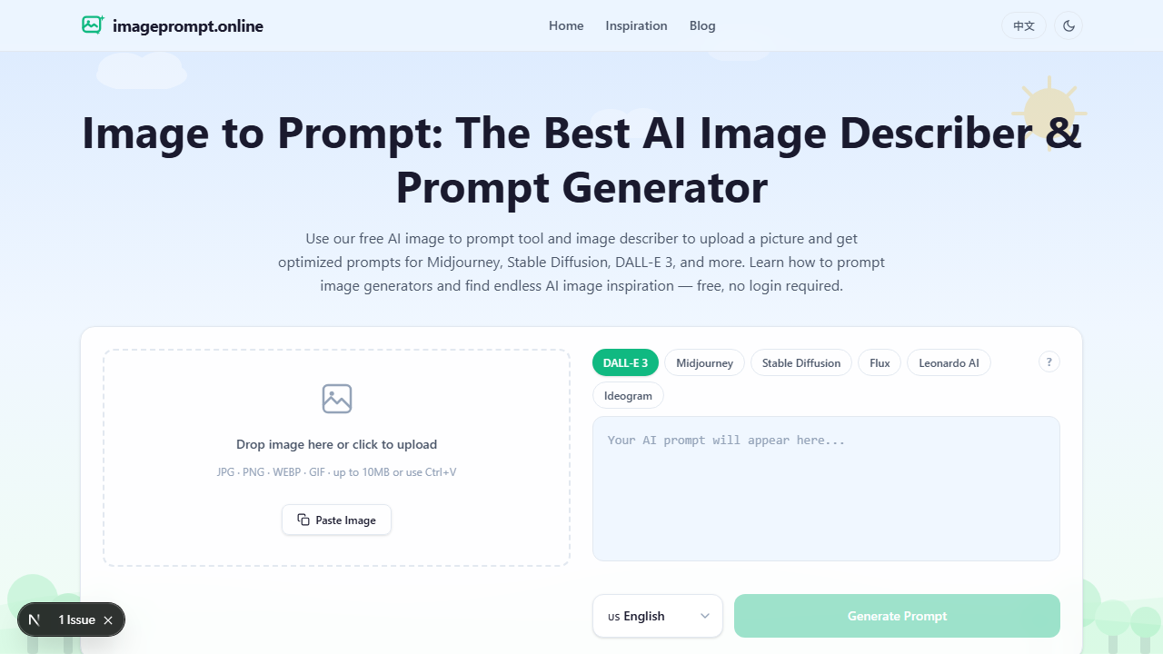 imageprompt.online screenshot 2