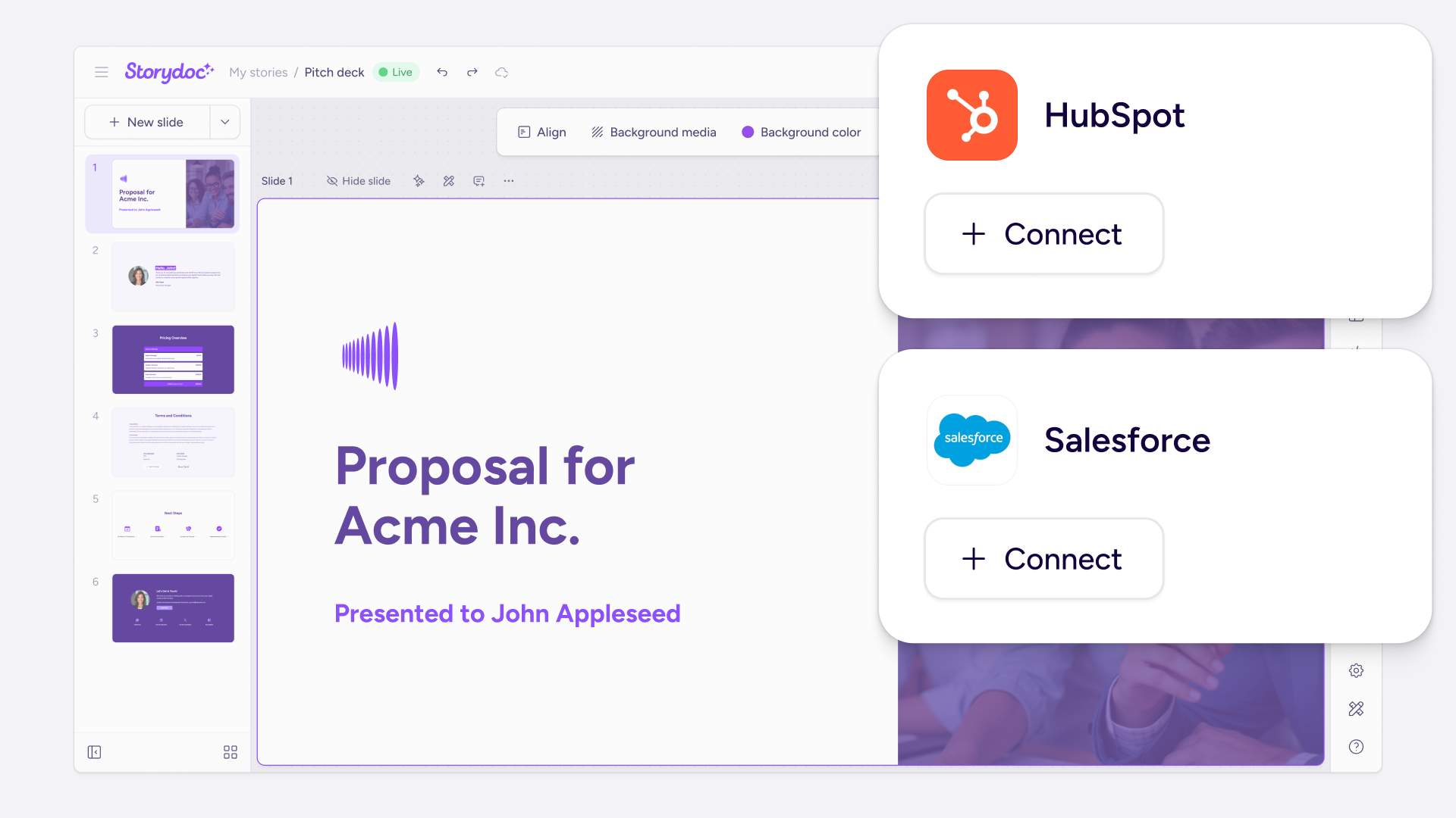 Storydoc screenshot 1