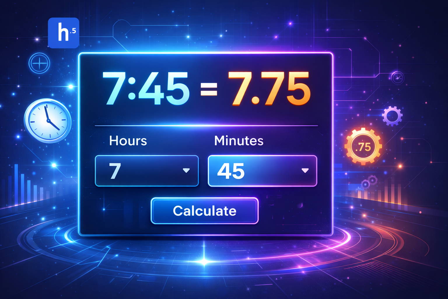 Hours to Decimal Calculator screenshot 4