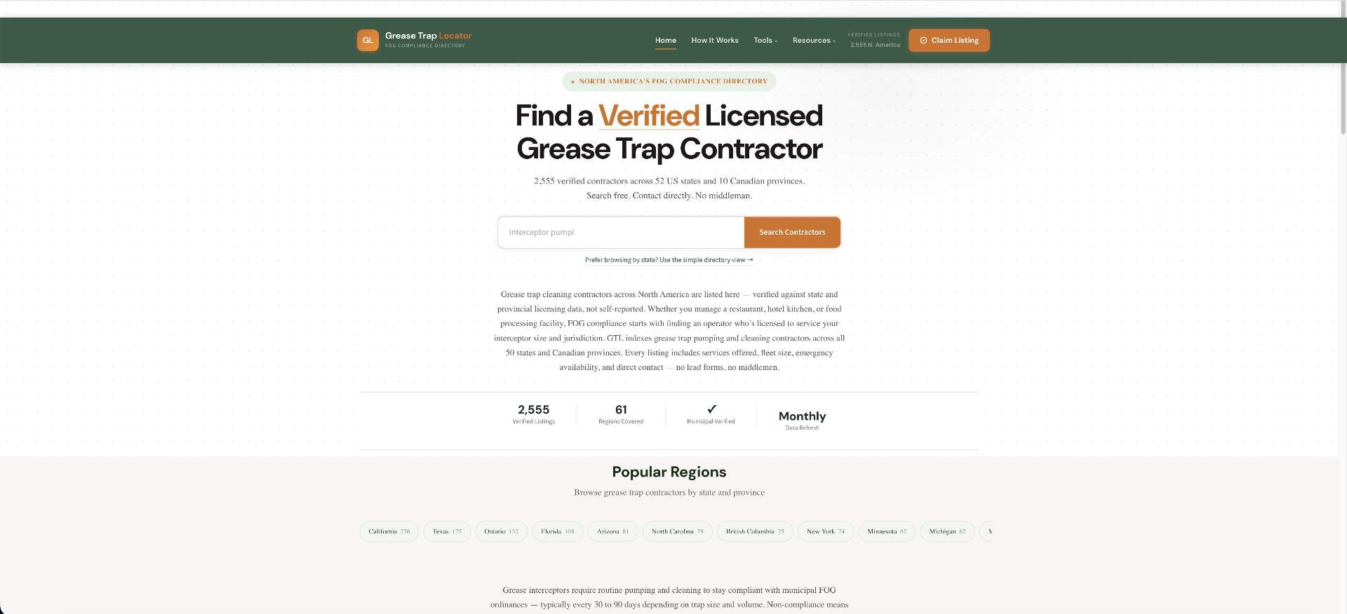 Grease Trap Locator screenshot 1