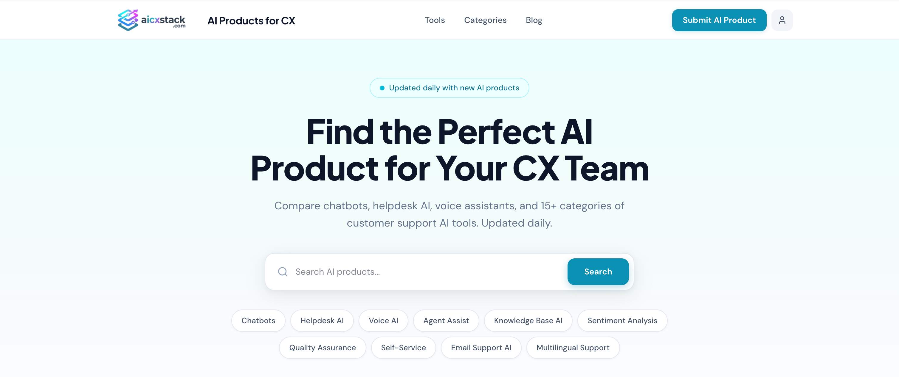 AI CX Stack screenshot 1