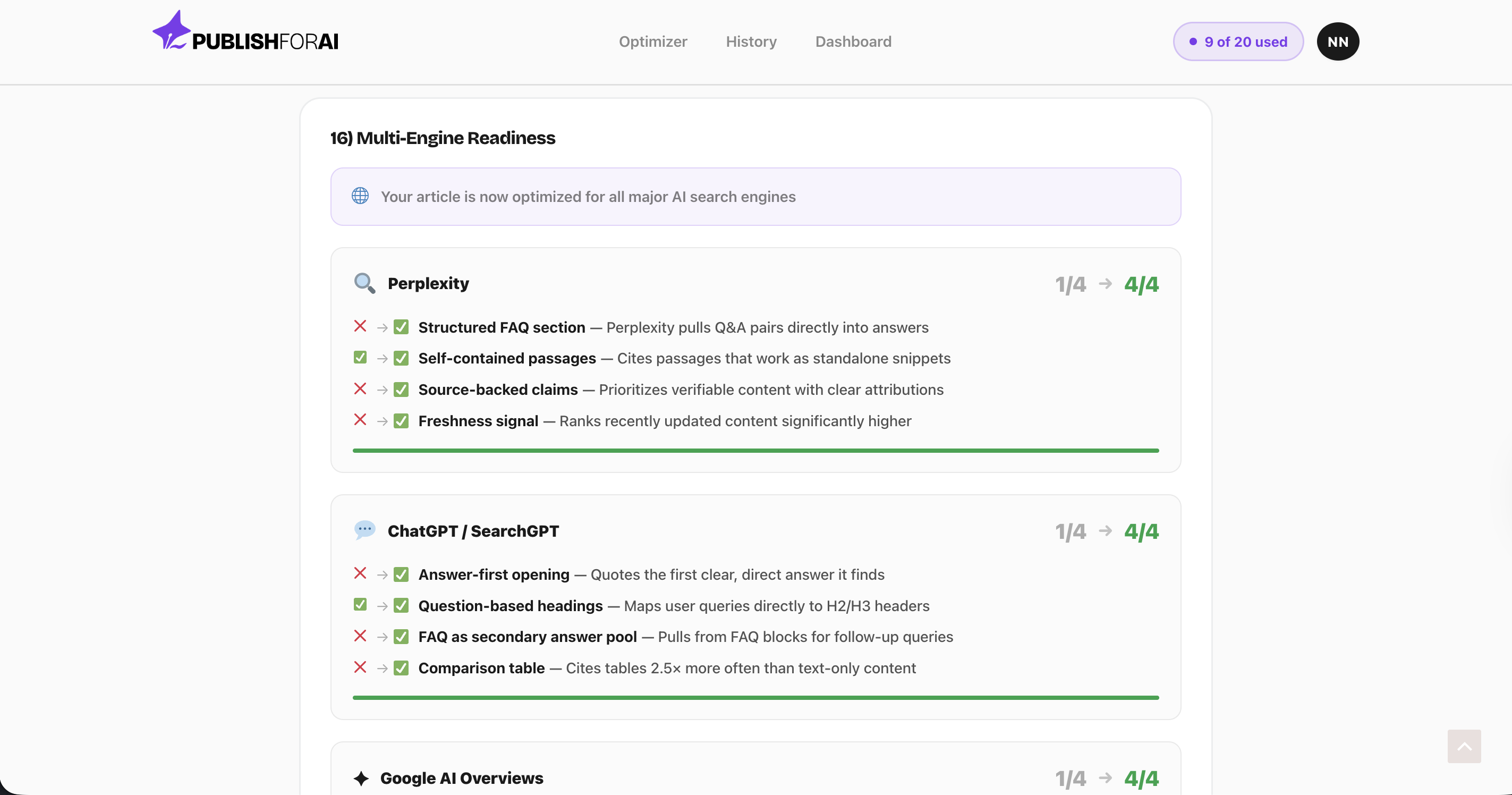 Publish for AI screenshot 3