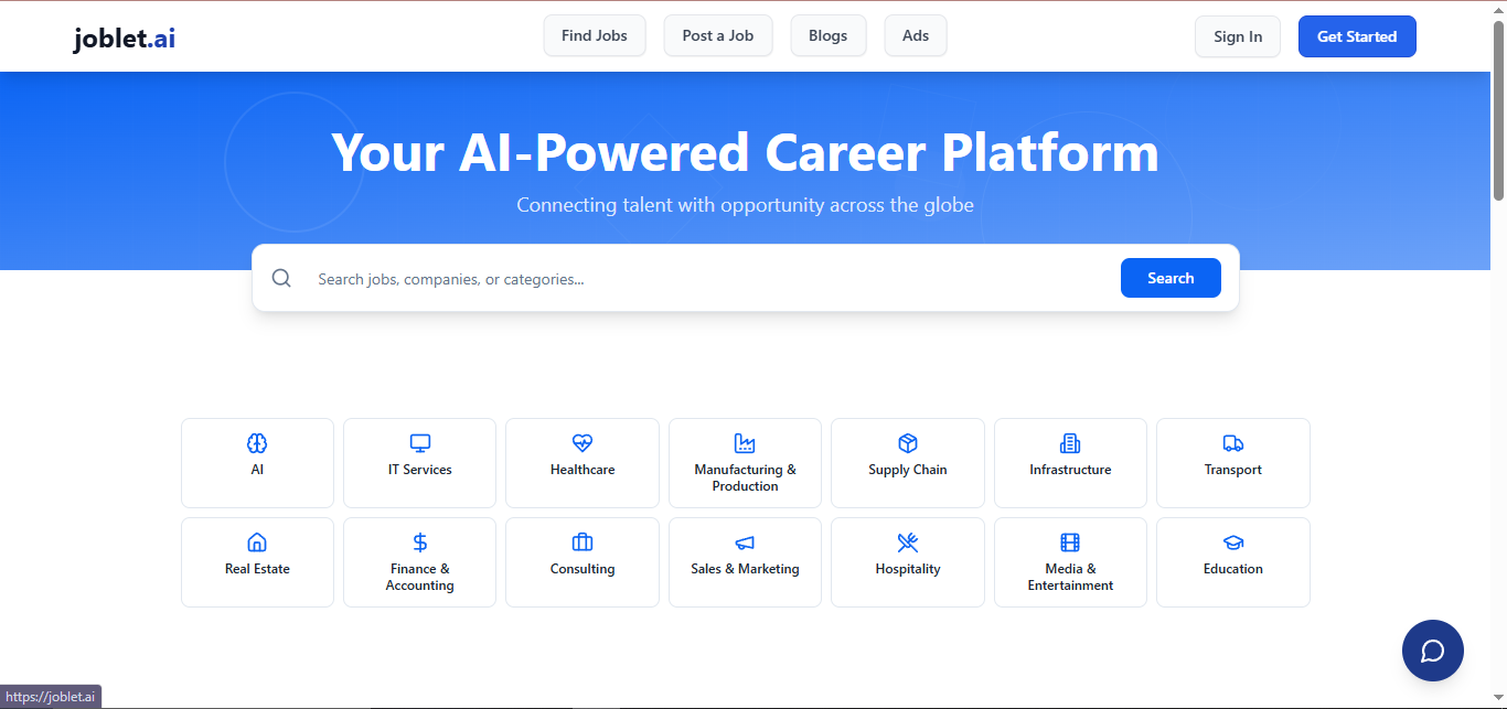 Joblet-AI screenshot 2