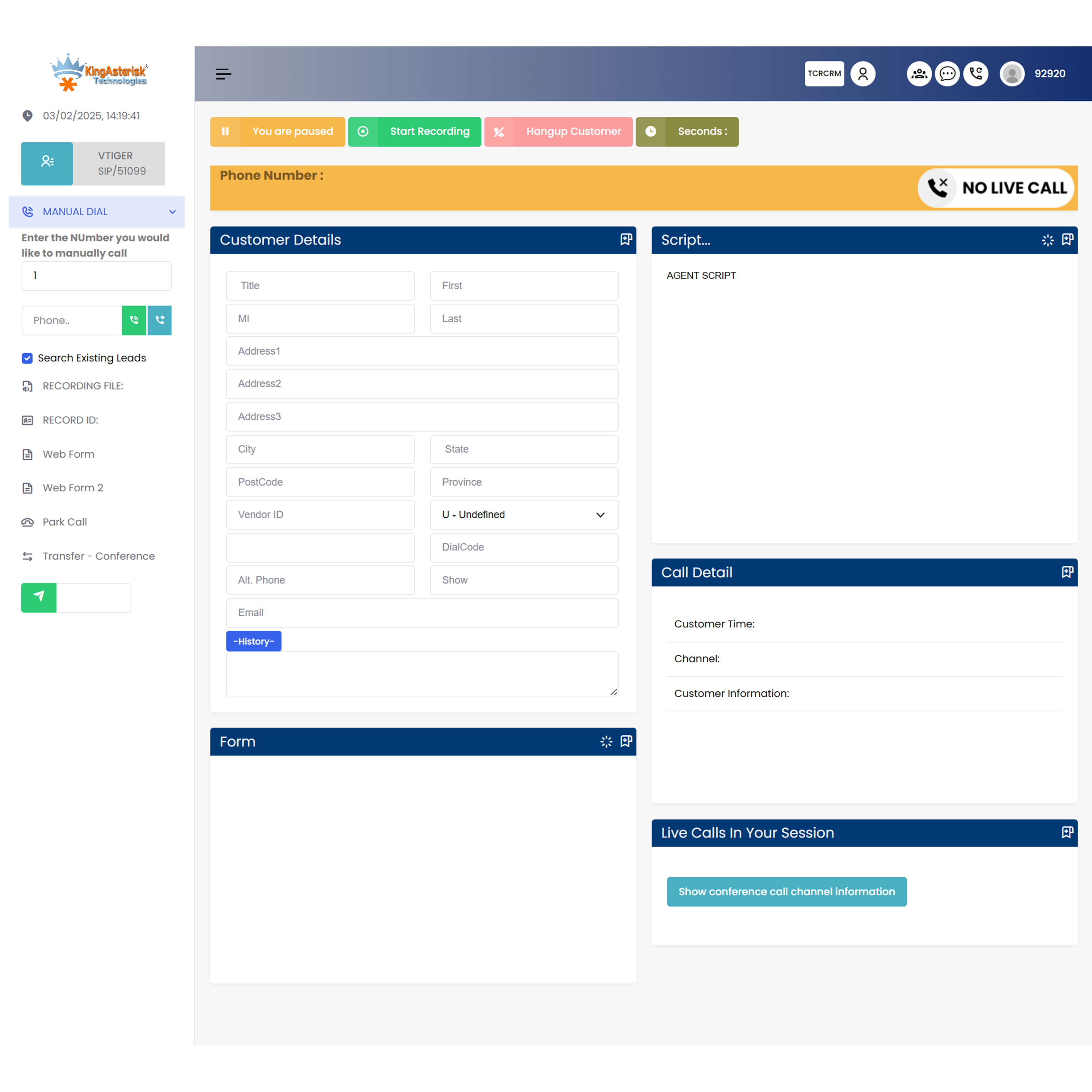 Dialer CRM Integration screenshot 1