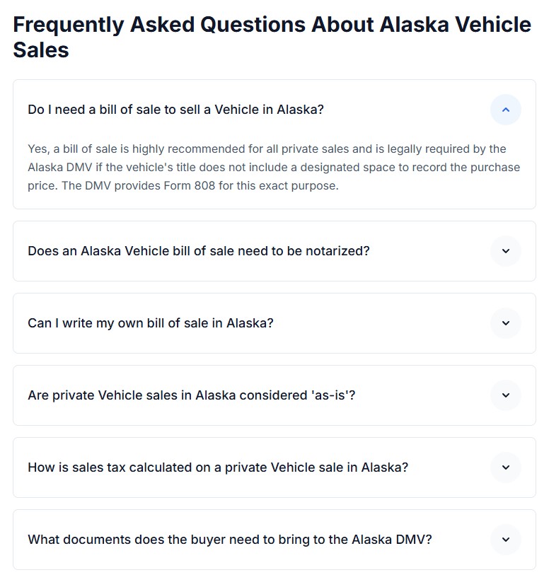 VehicleBillofSale.com screenshot 3