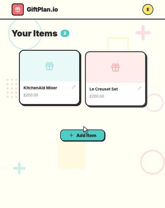 GiftPlan.io screenshot 4