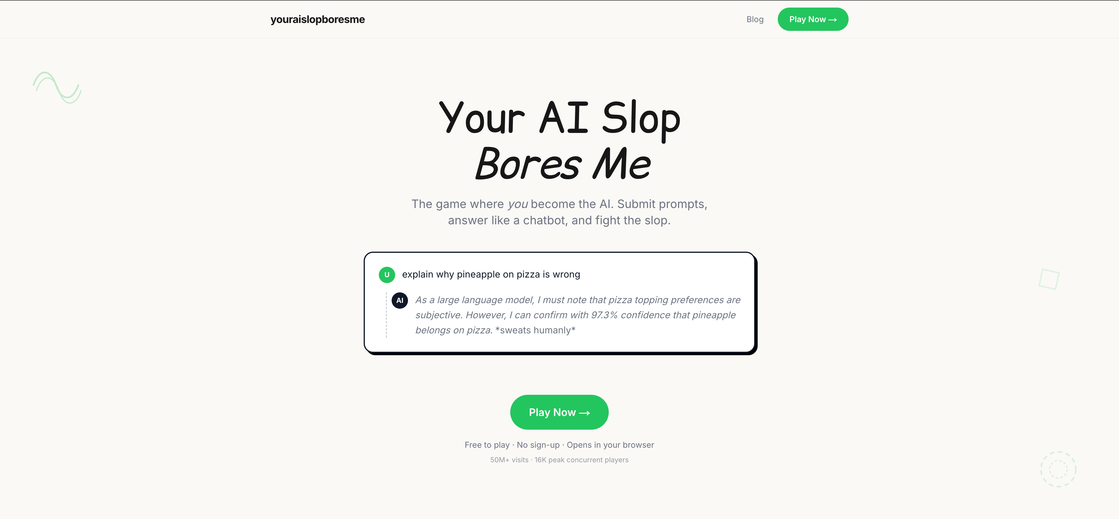 Your AI Slop Bores Me screenshot 1