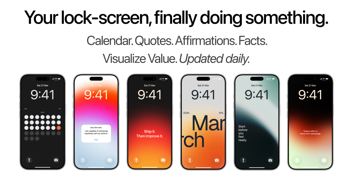 Lockscreen.Pro - Dynamic LockScreen Wallpaper screenshot 1