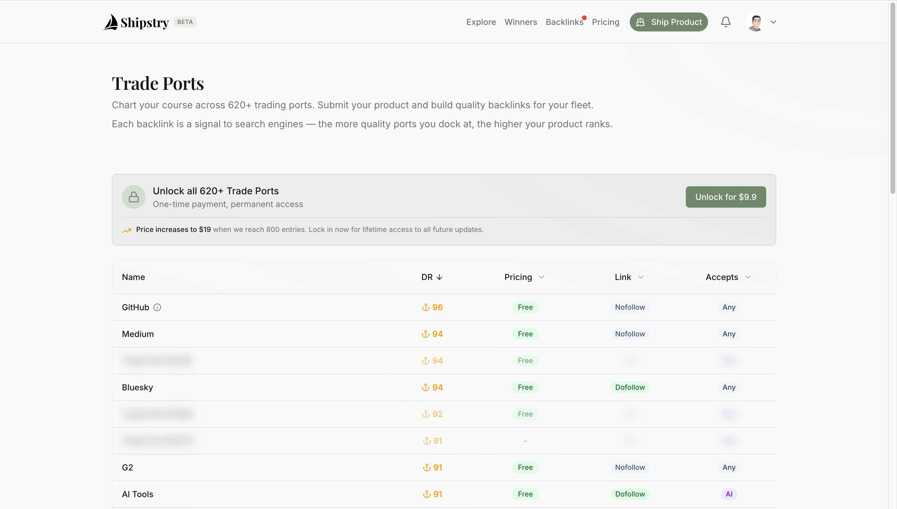 Shipstry screenshot 1