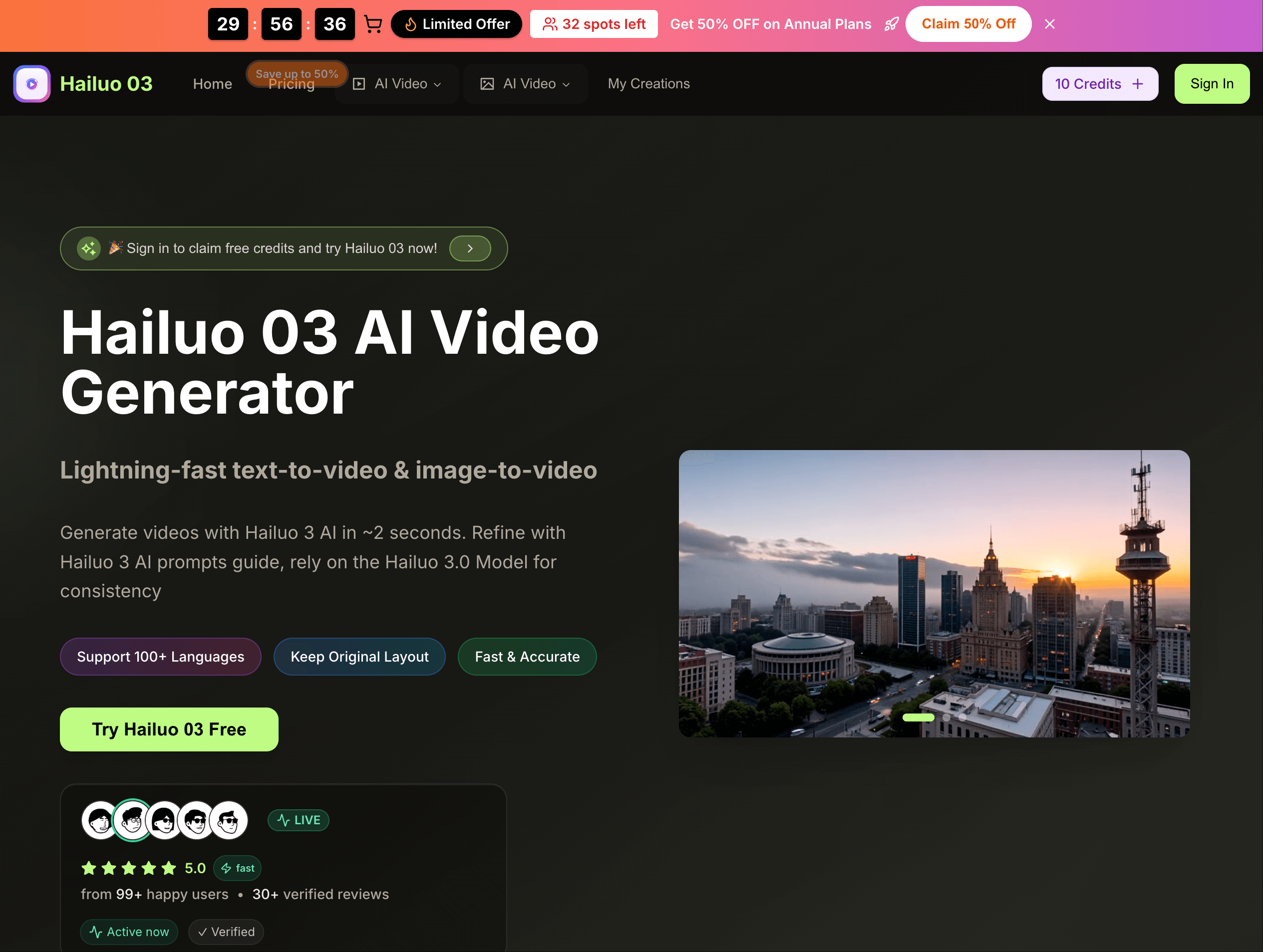 hailuo  3.0 screenshot 1
