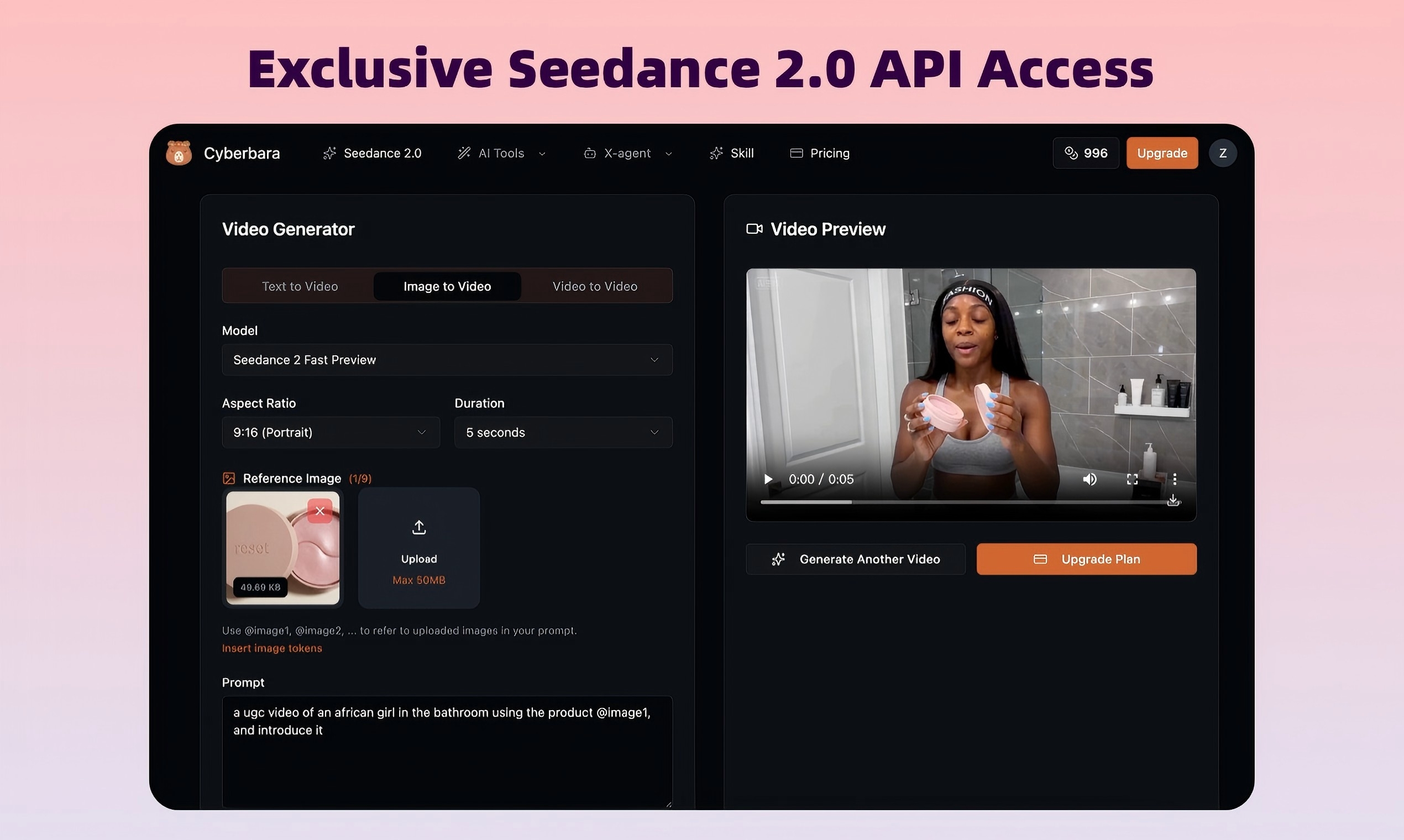 Cyberbara | Exclusive Seedance 2.0 Video Generator screenshot 1