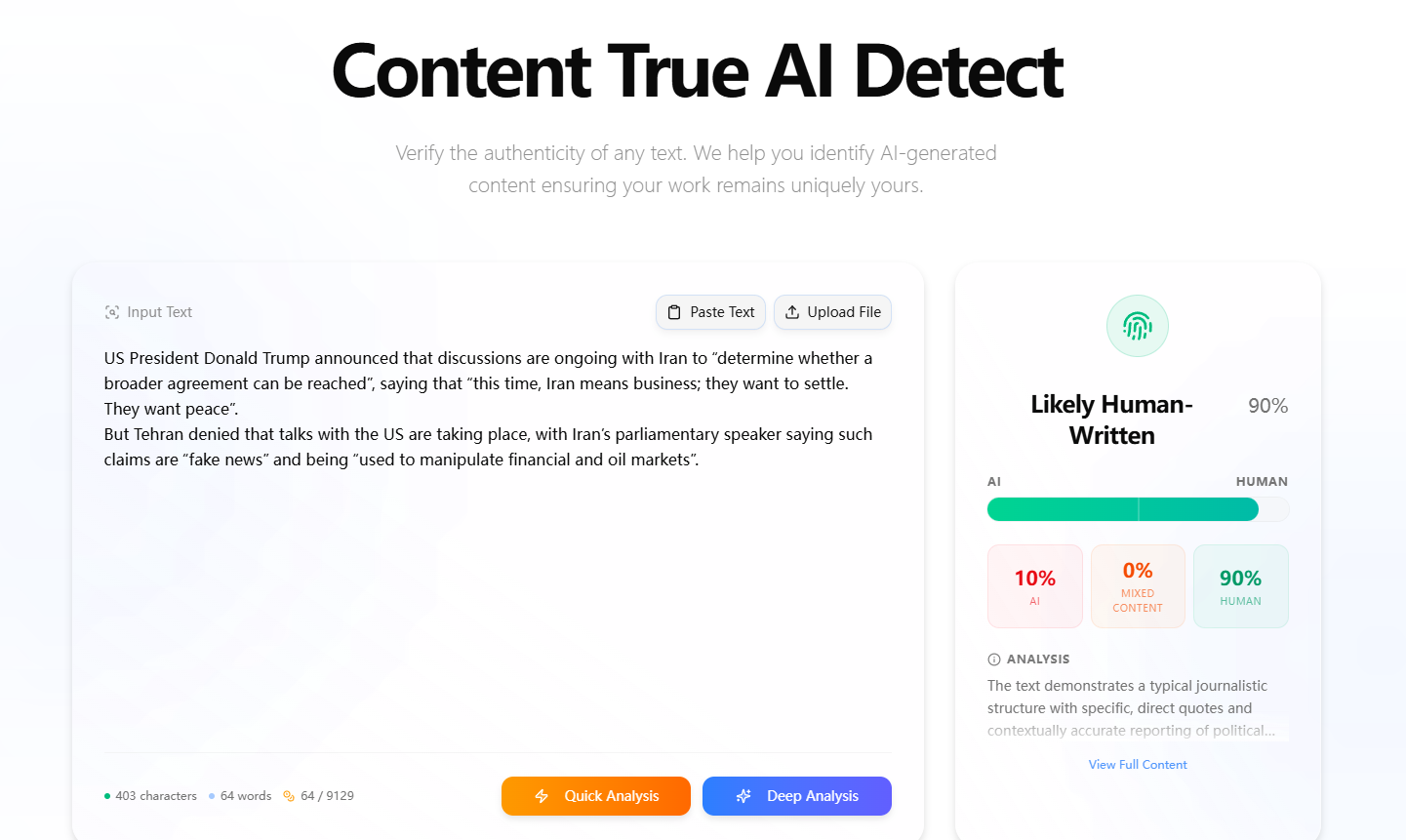 Content True screenshot 3