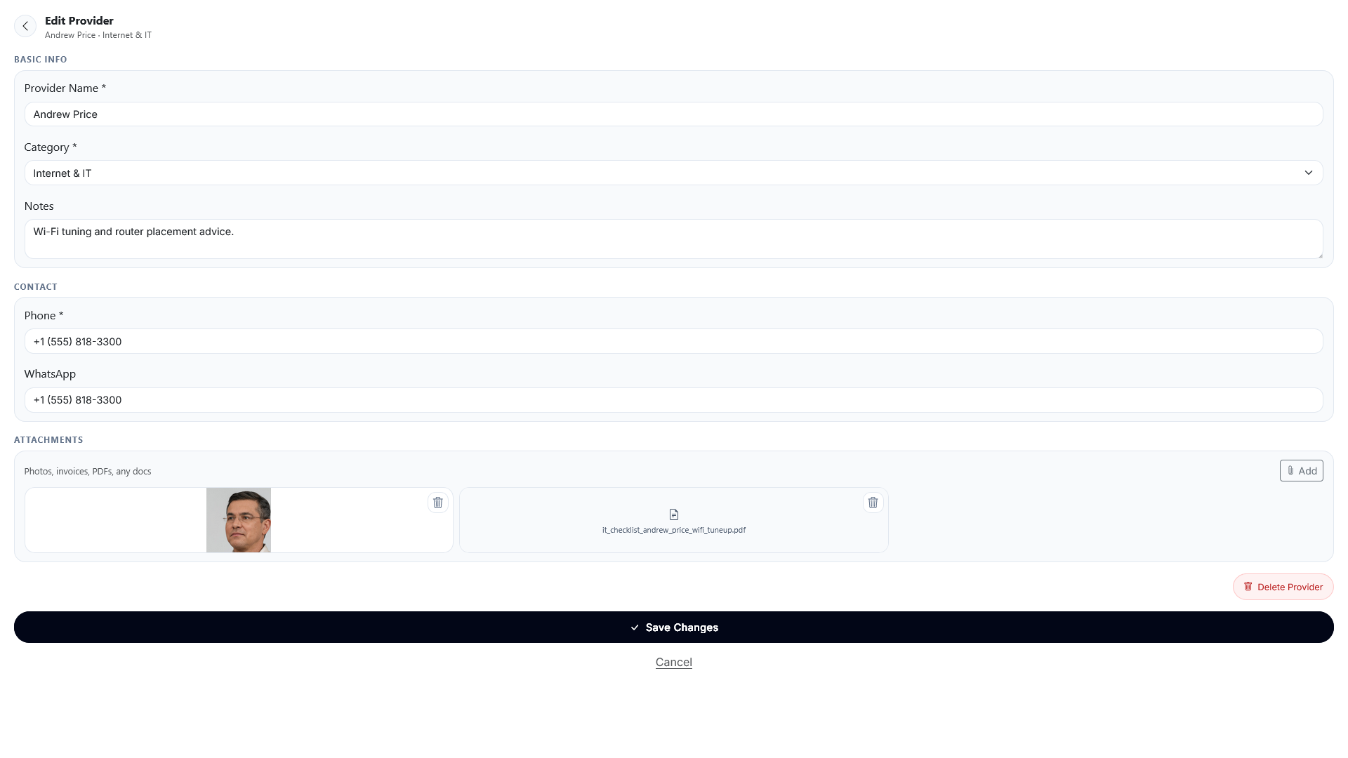 WhoFixedIt screenshot 4