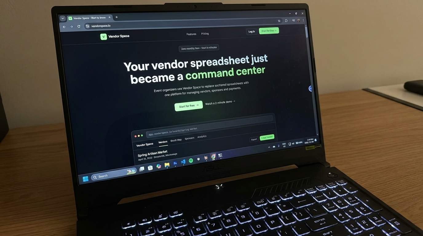 Vendor Space screenshot 1