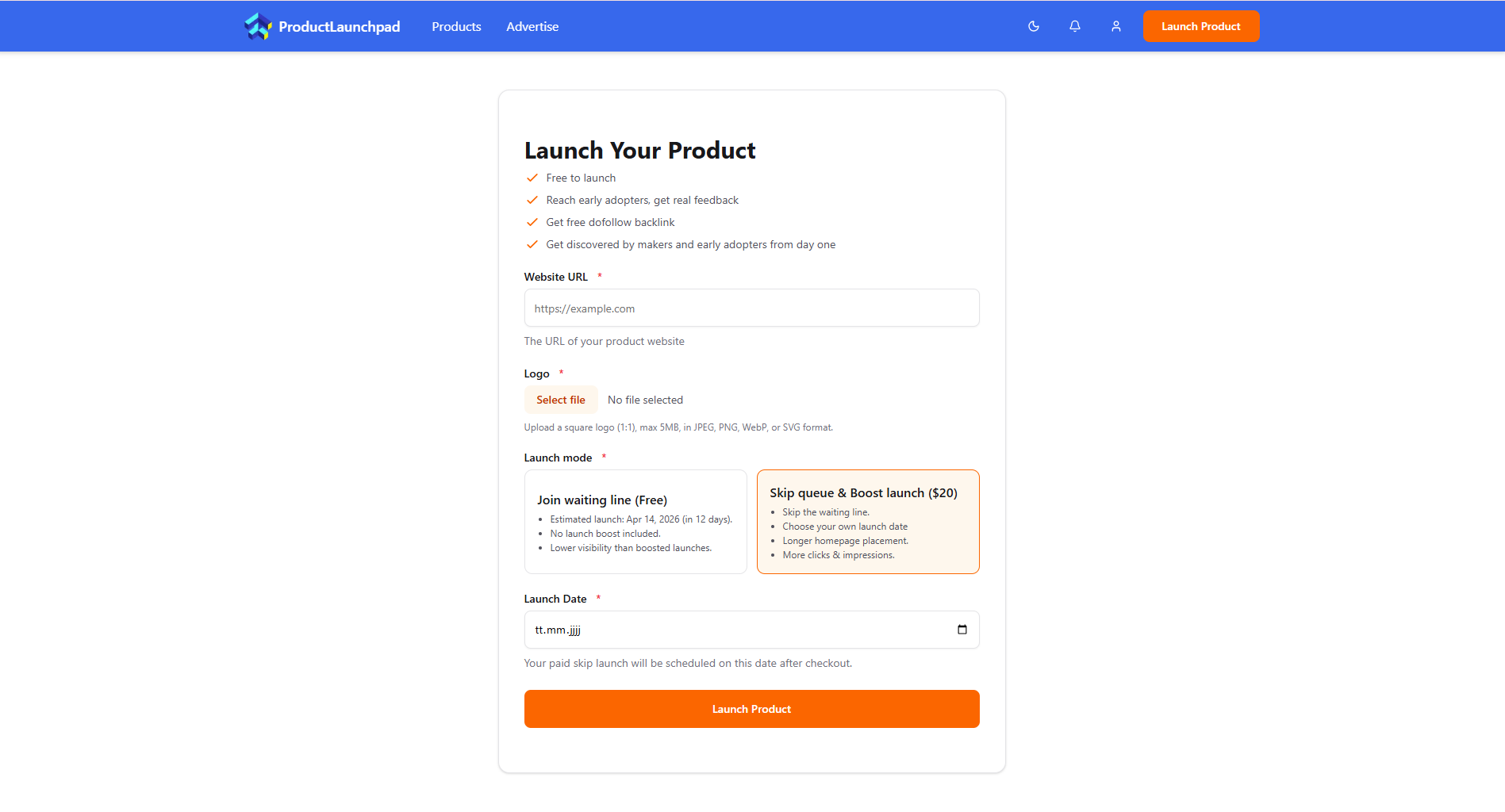 Product Launchpad screenshot 3