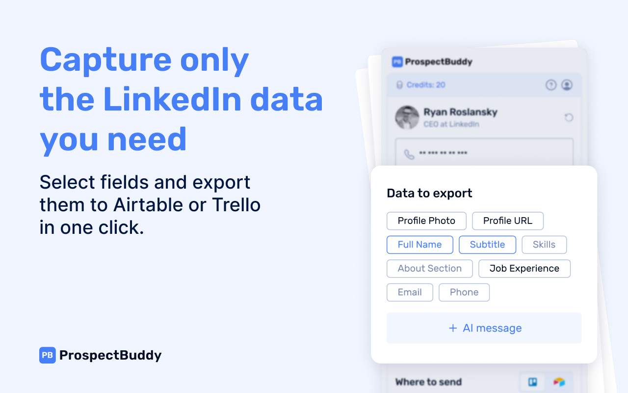 ProspectBuddy screenshot 1