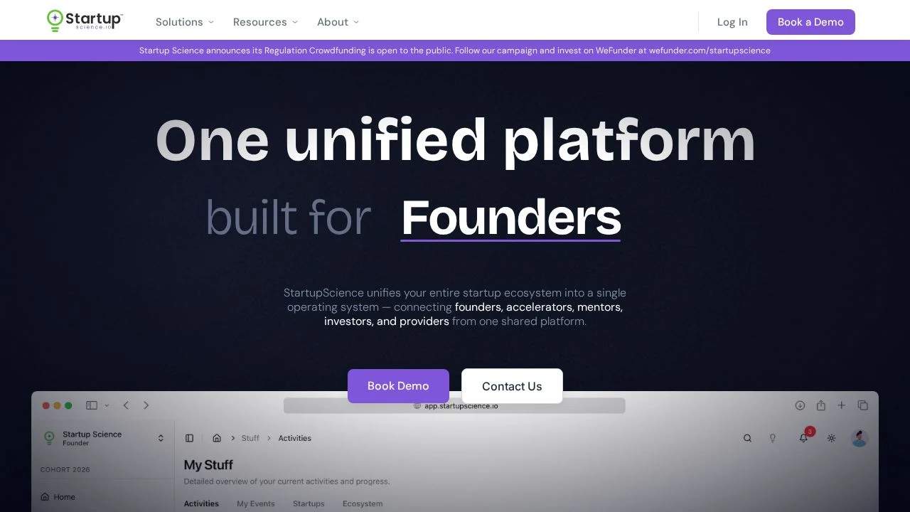 Startup Science screenshot 1