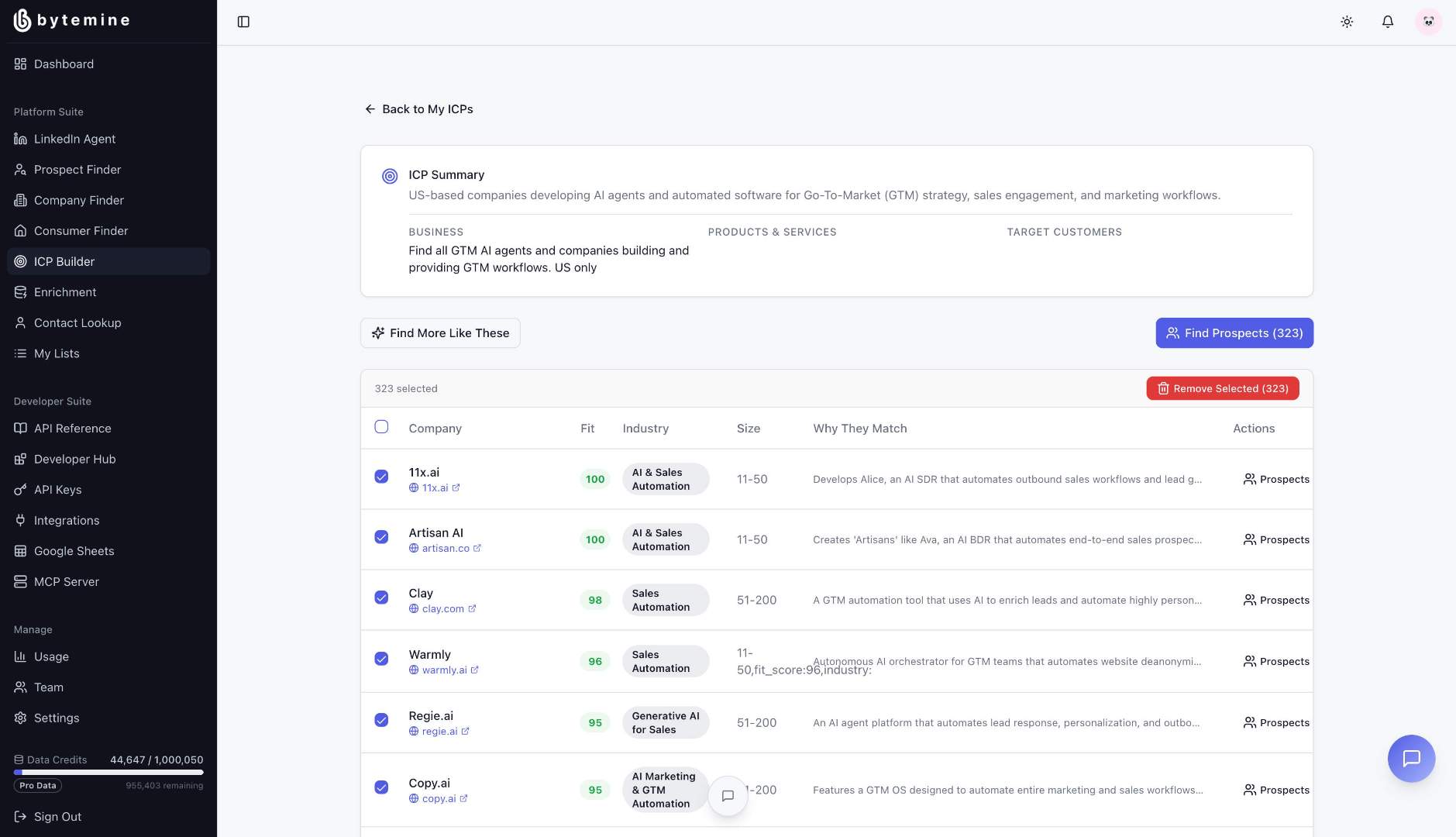 Bytemine screenshot 1
