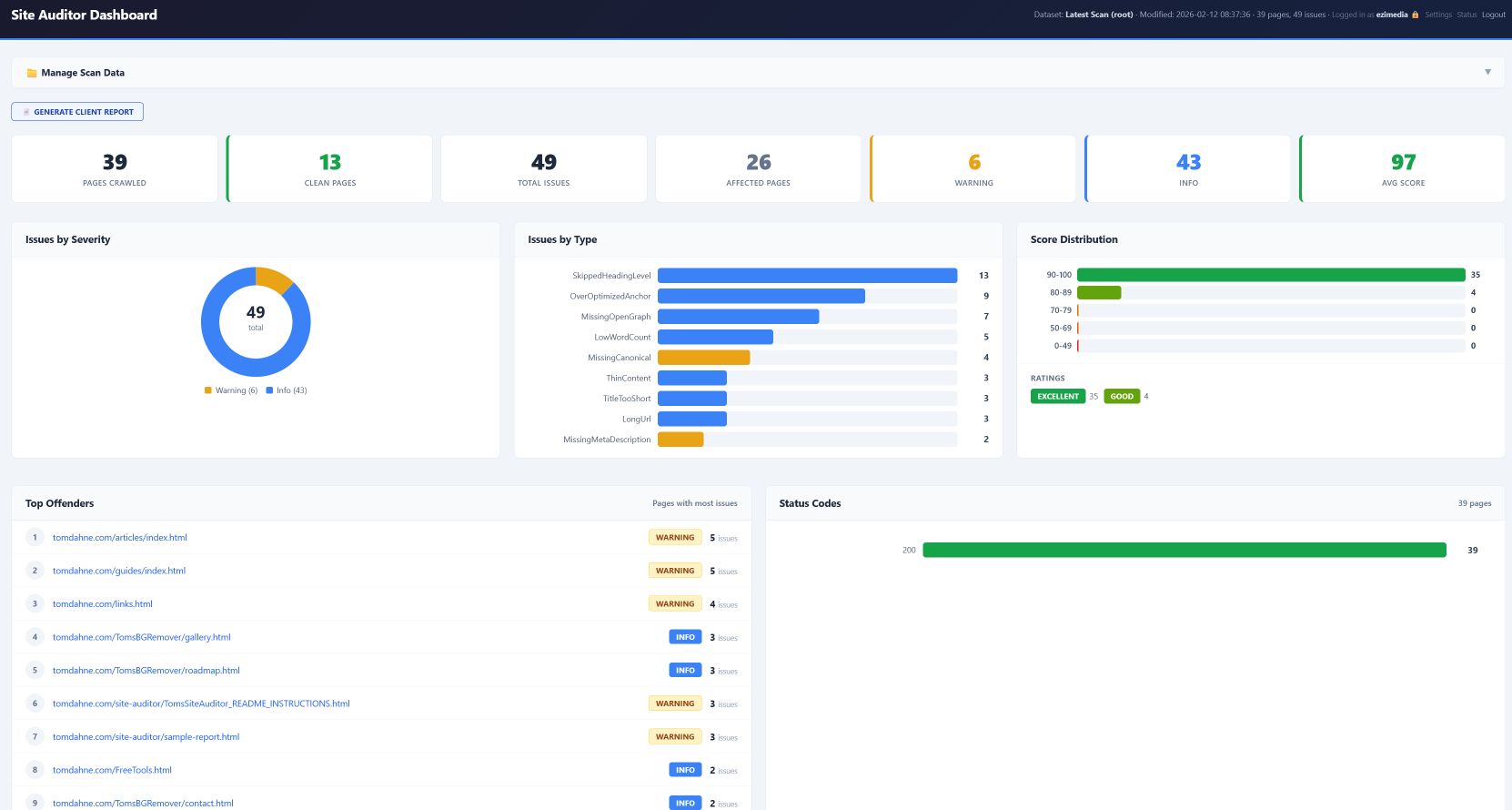 Seo Site Auditor screenshot 2