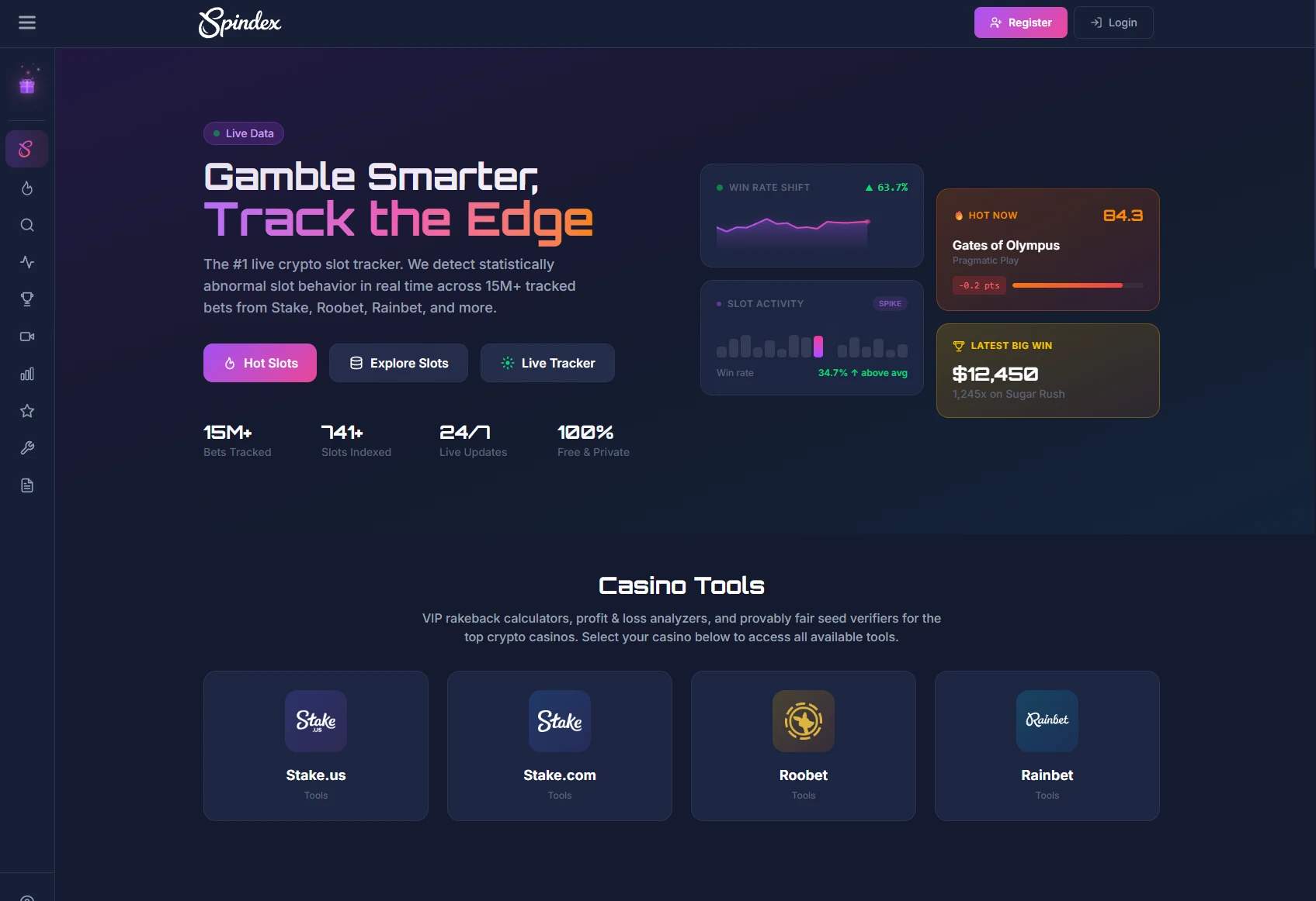 Spindex screenshot 1