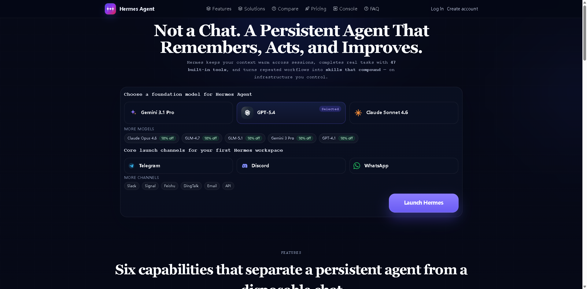 Hermes Agent screenshot 1