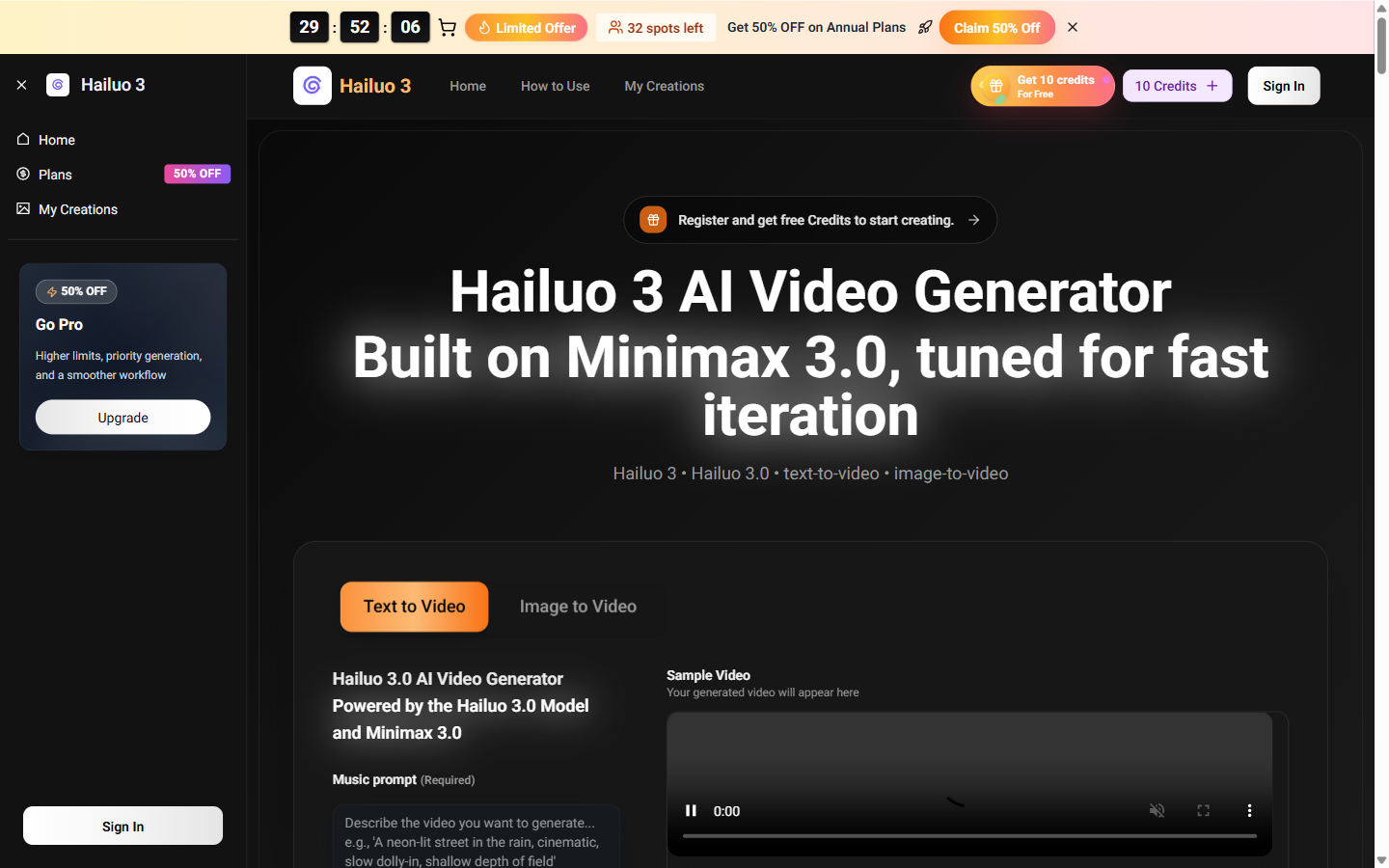Hailuo 3 screenshot 1