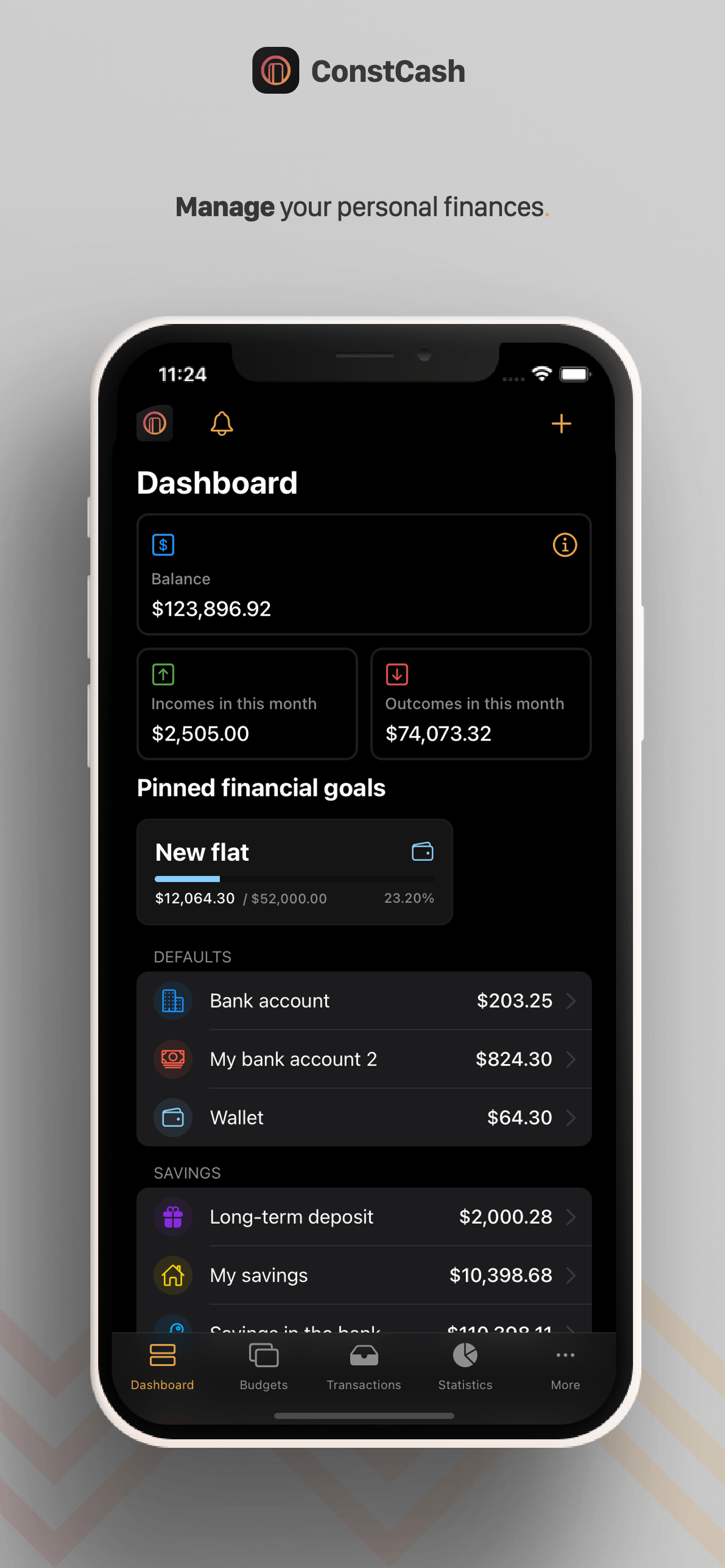 ConstCash screenshot 1