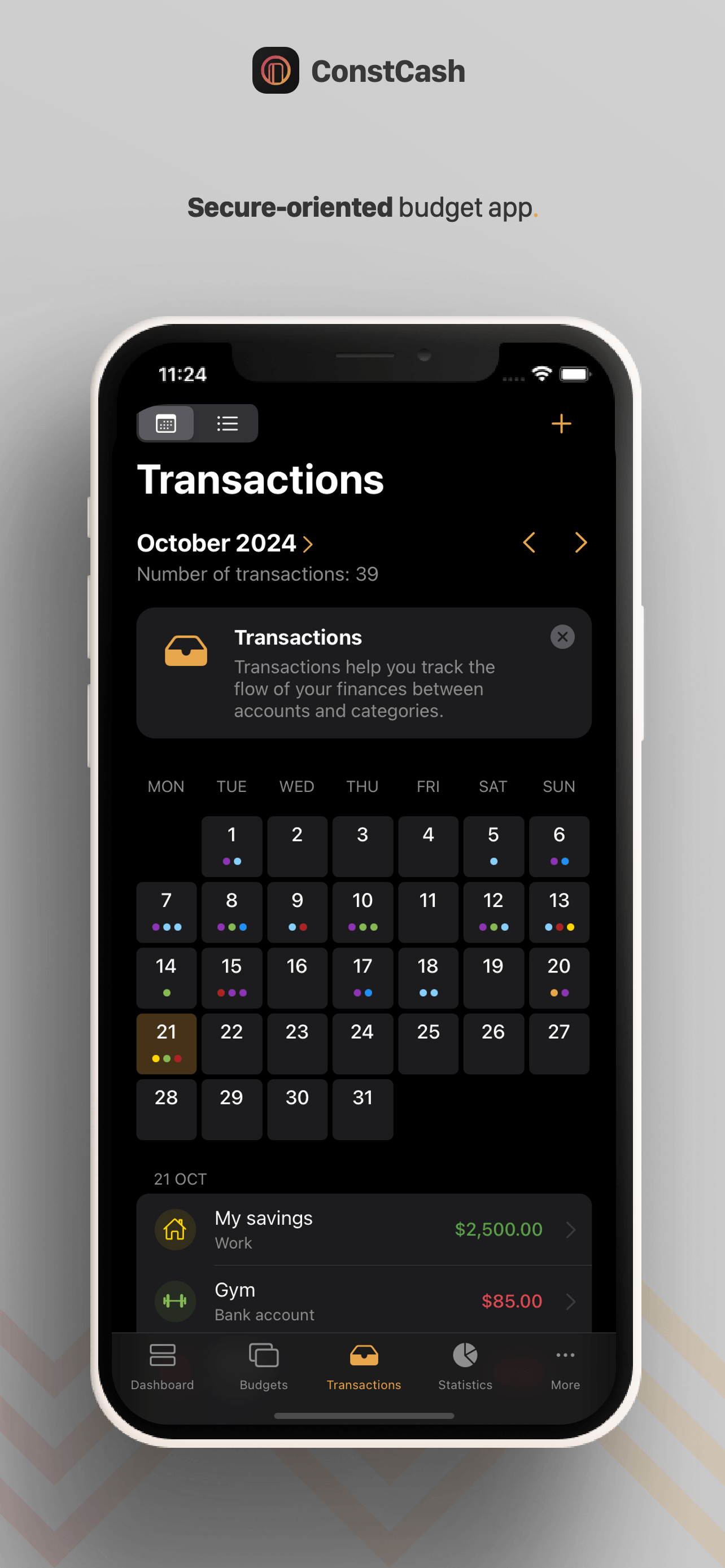 ConstCash screenshot 2