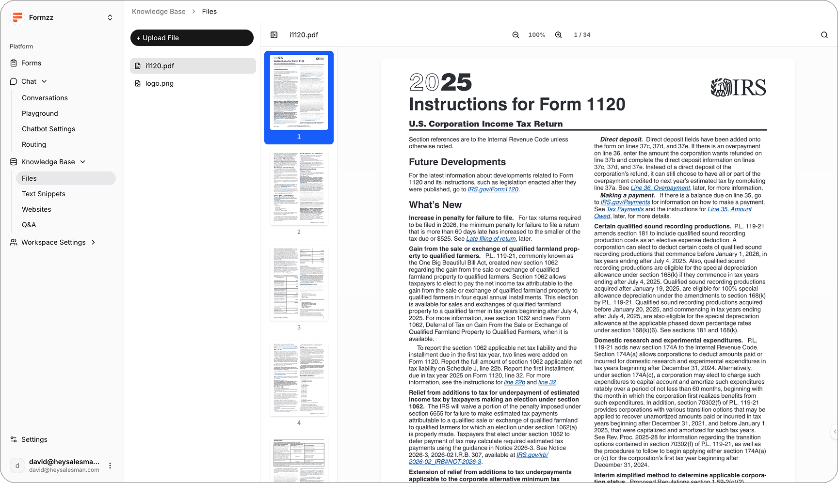 Formzz screenshot 2