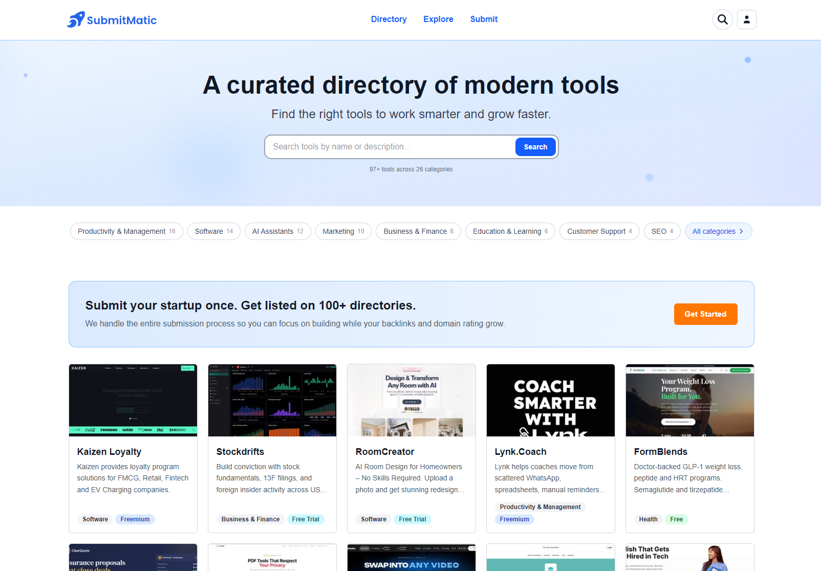 SubmitMatic Directory screenshot 1