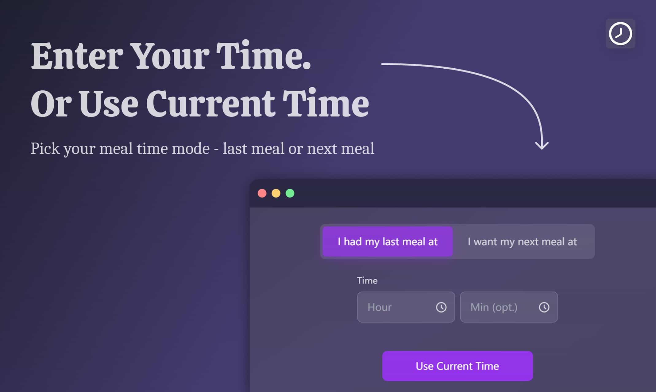Intermittent Fasting Calculator screenshot 2