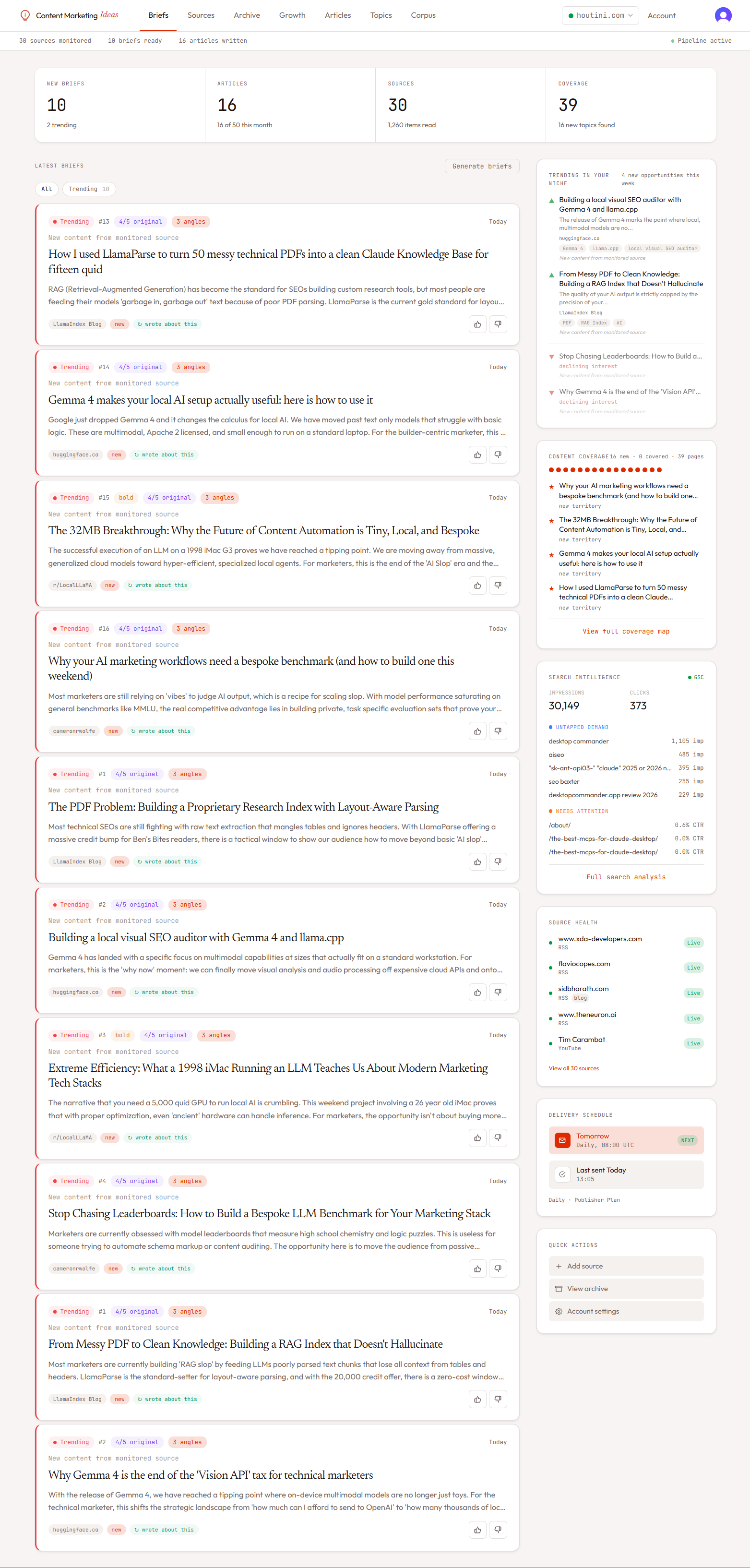 Content Marketing Ideas screenshot 1