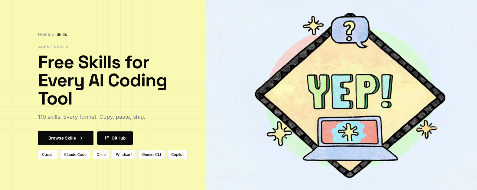 Vibe Coding Agent Skills screenshot 1