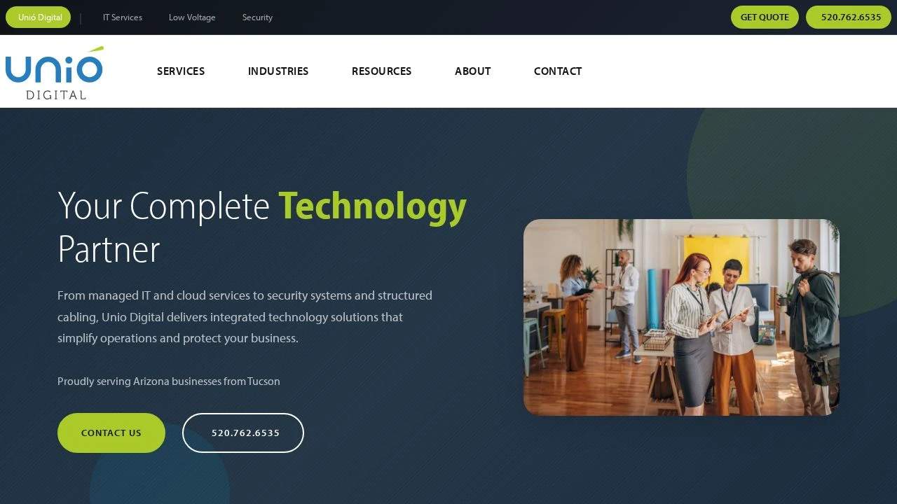 Unio Digital screenshot 1