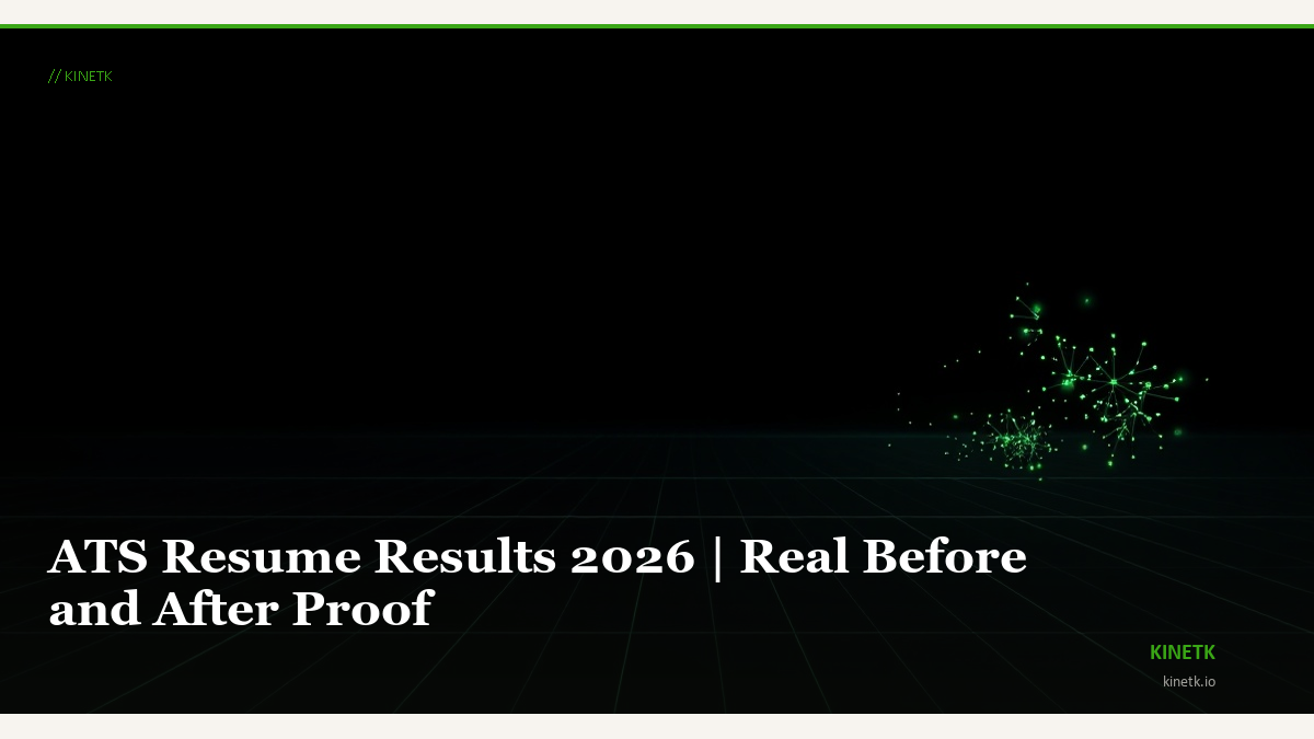 KINETK ATS Checker screenshot 1