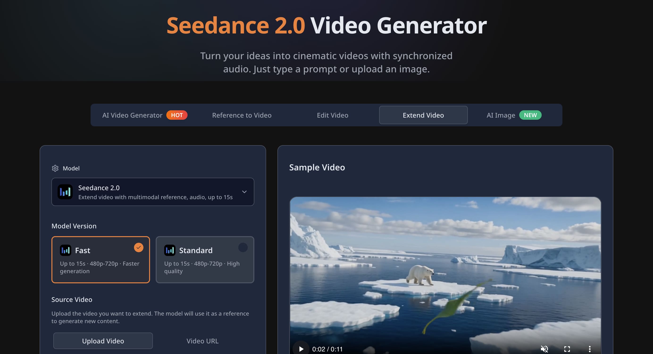 Seedance 2.0 – Create Professional Cinematic AI Videos screenshot 4