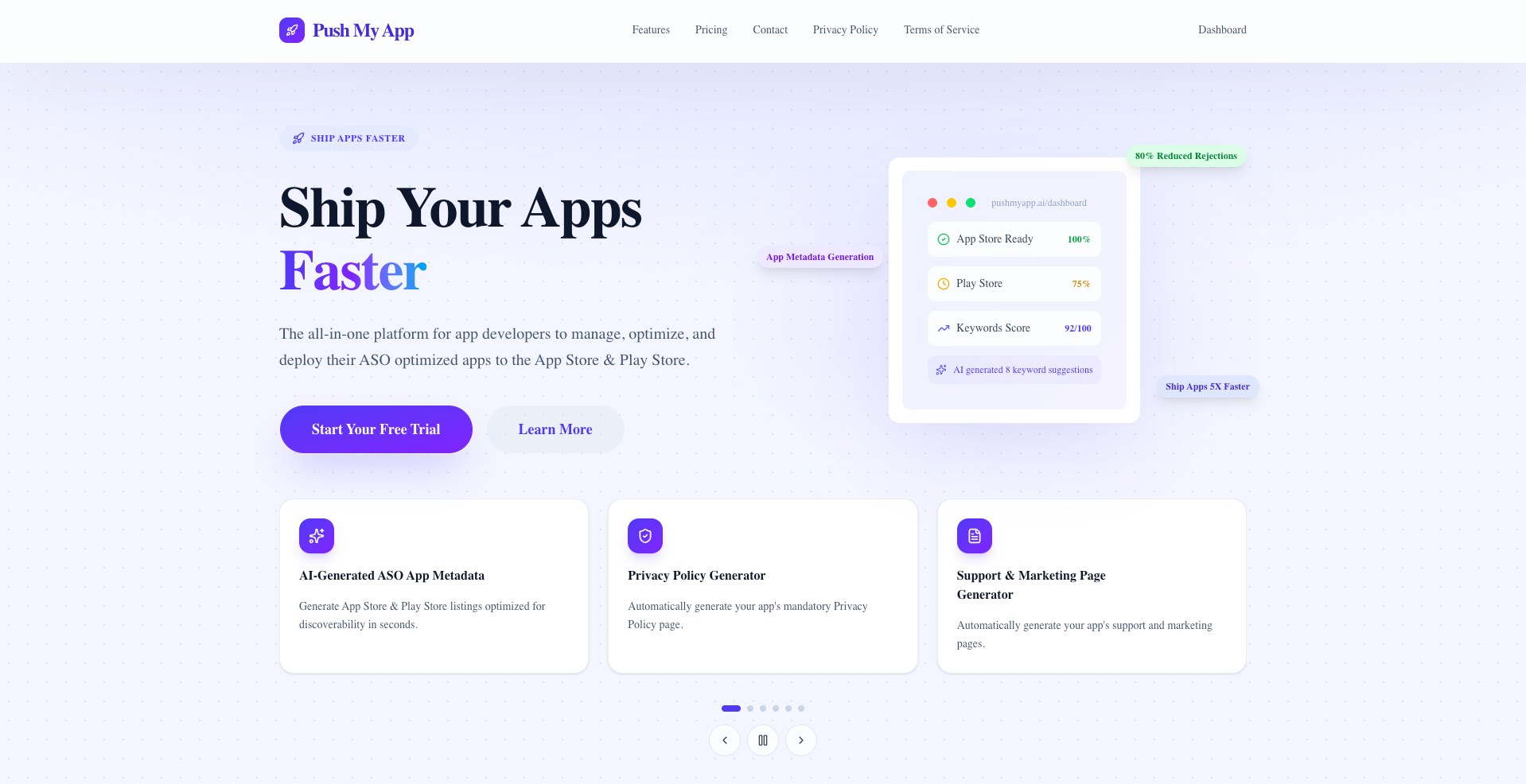 Push My App screenshot 1