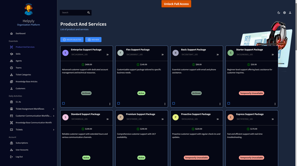 Helpyly screenshot 1
