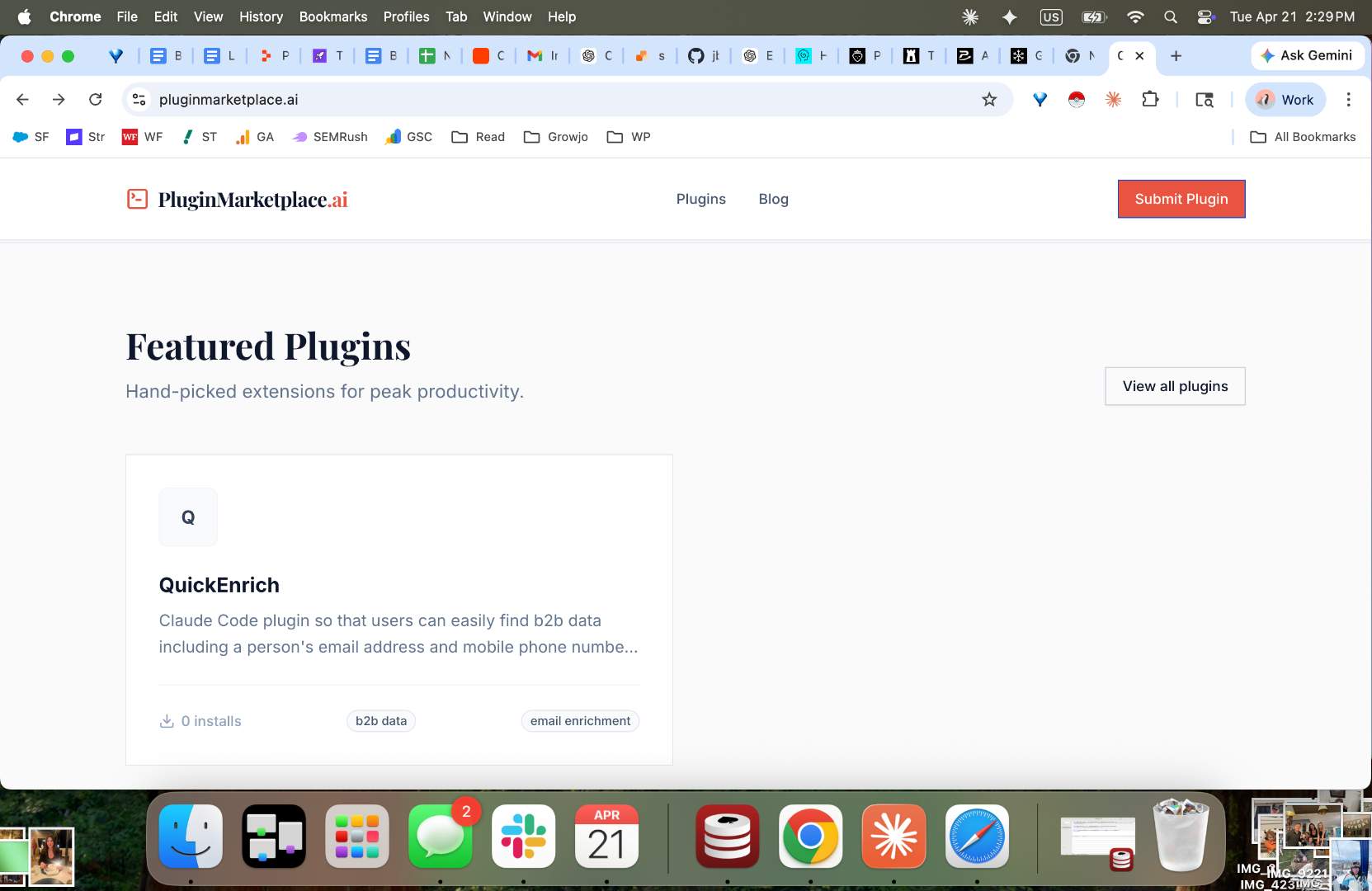 Claude Plugin Markeplace screenshot 2