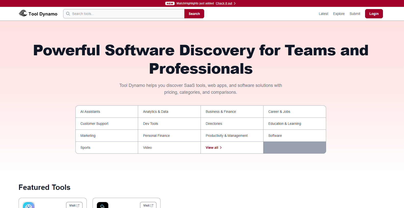 Tool Dynamo screenshot 1