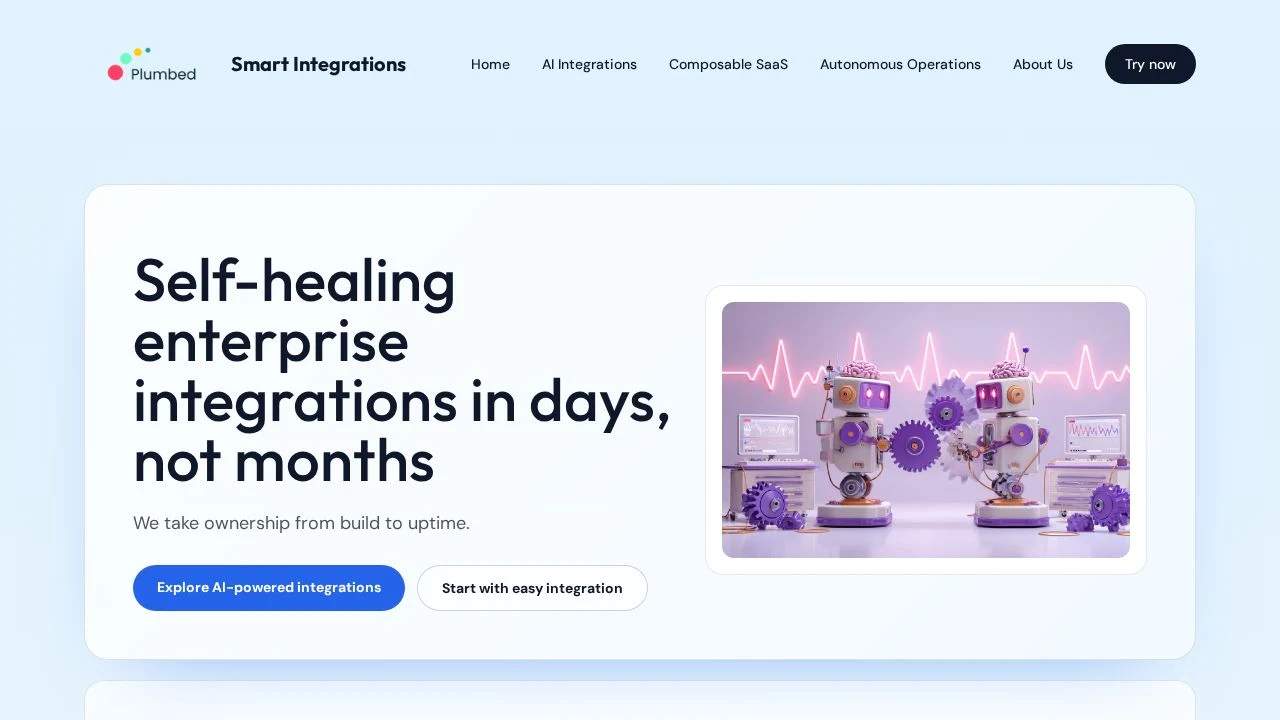 Self-Healing Integrations screenshot 2