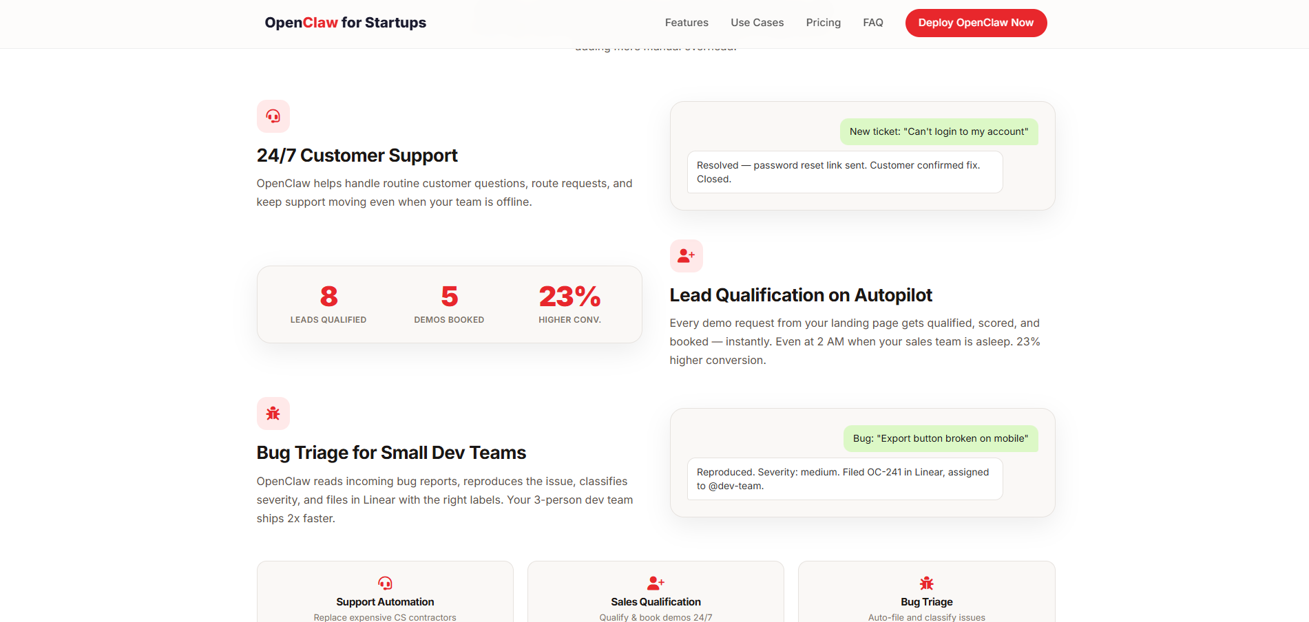 OpenClaw for Startup screenshot 1