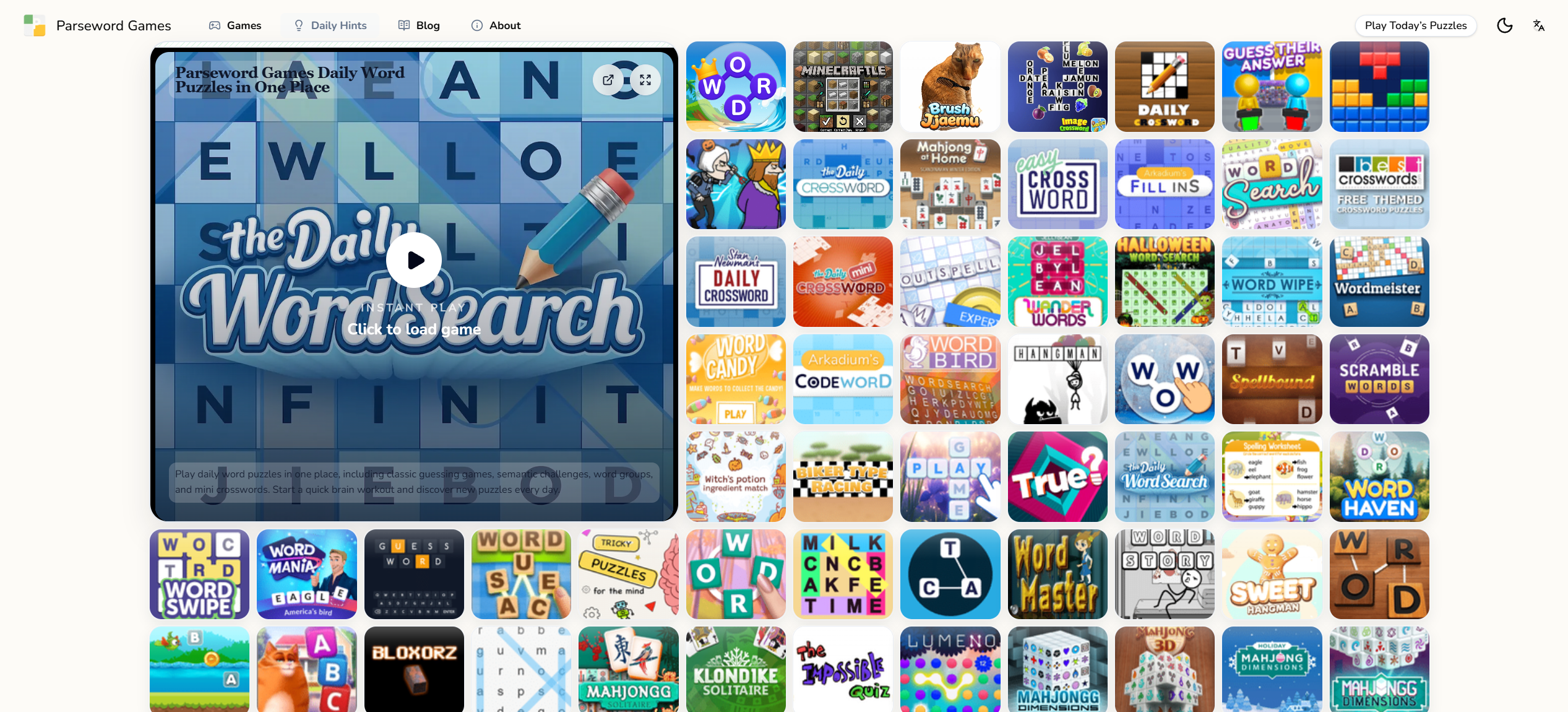 Parseword Games screenshot 1